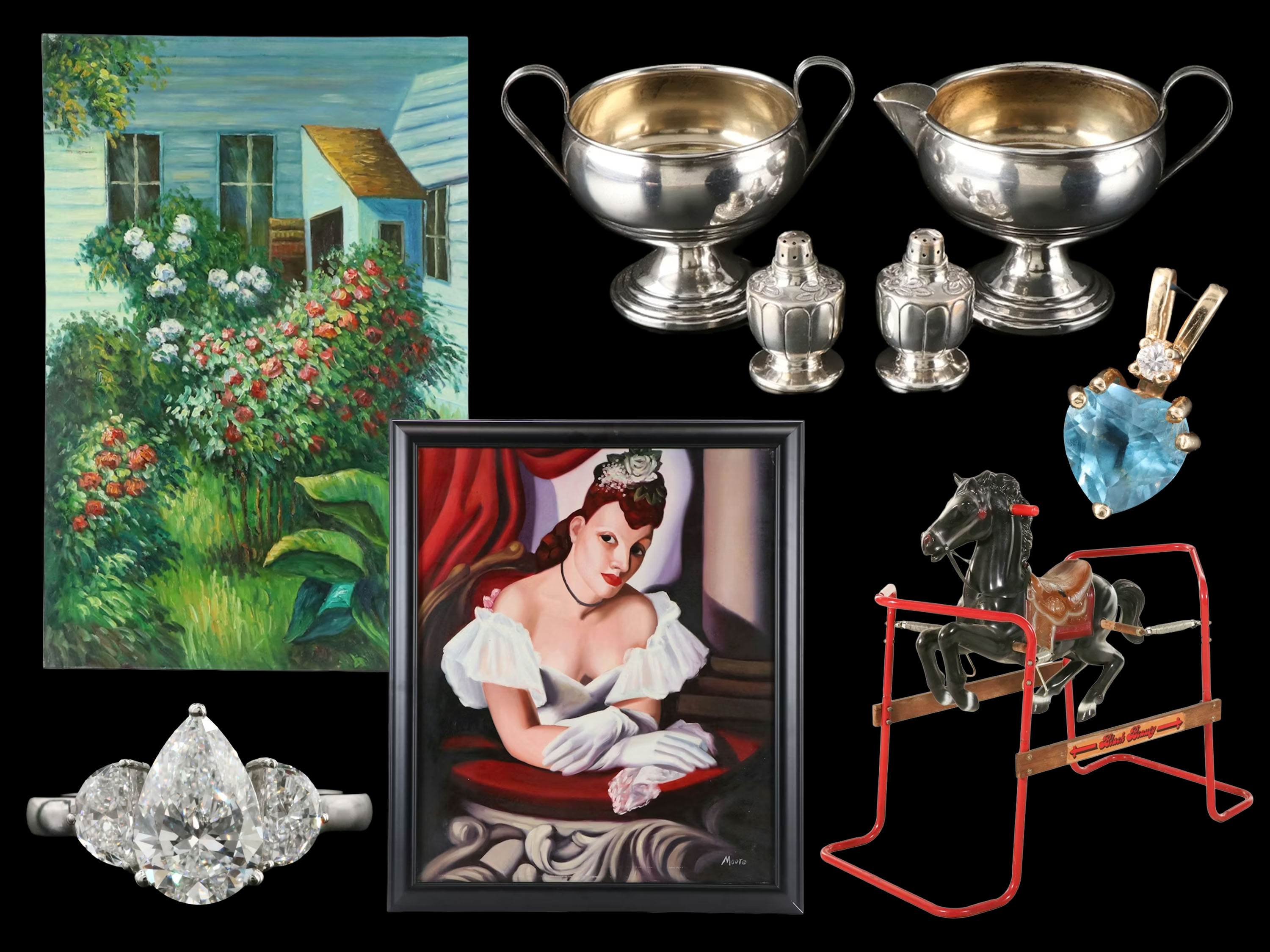 Timeless Traditions: Fine Art, Classical Furnishings, Sterling Silver & Gemstone Elegance