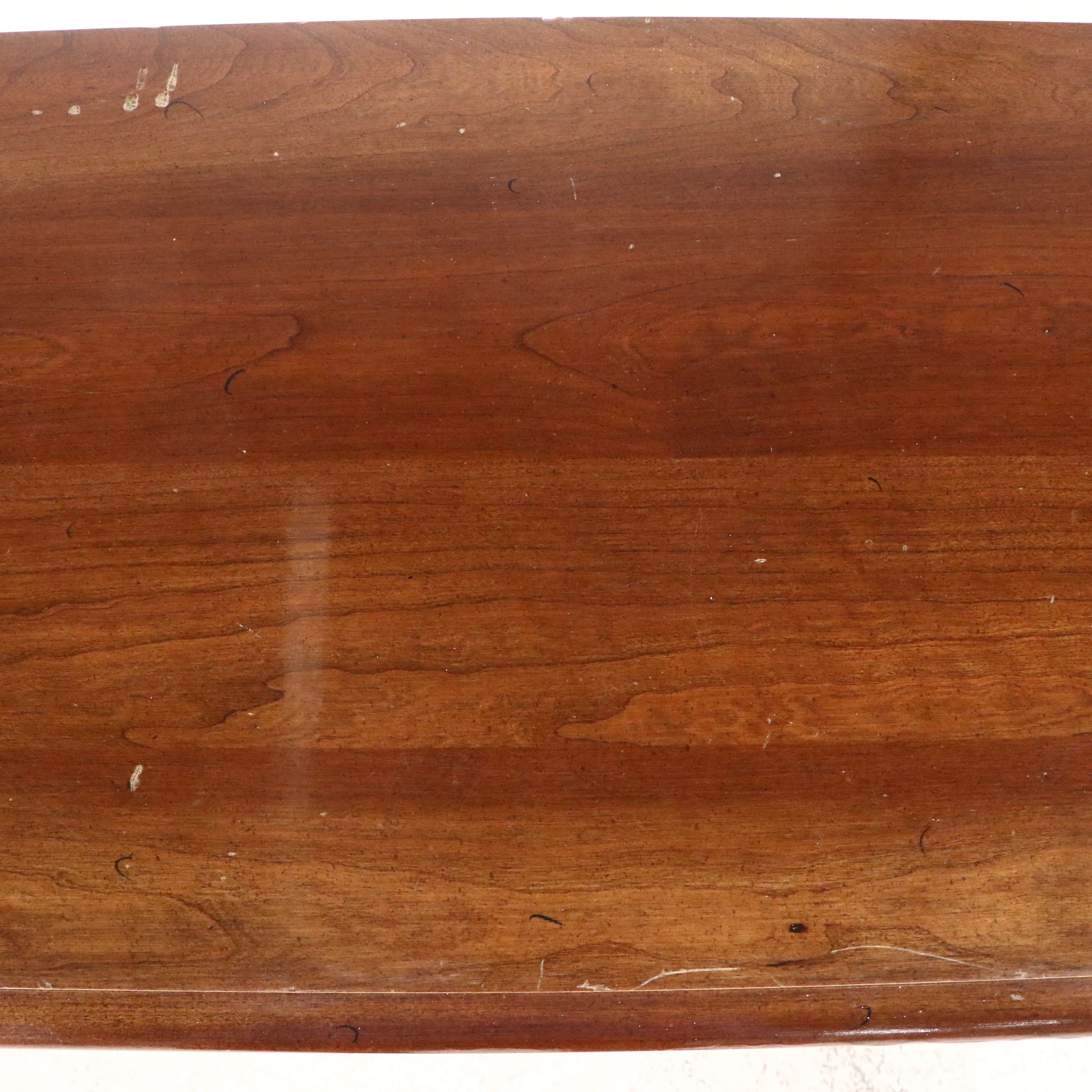 Chippendale Style Mahogany Bachelor's Chest of Drawers, Late 20th Century