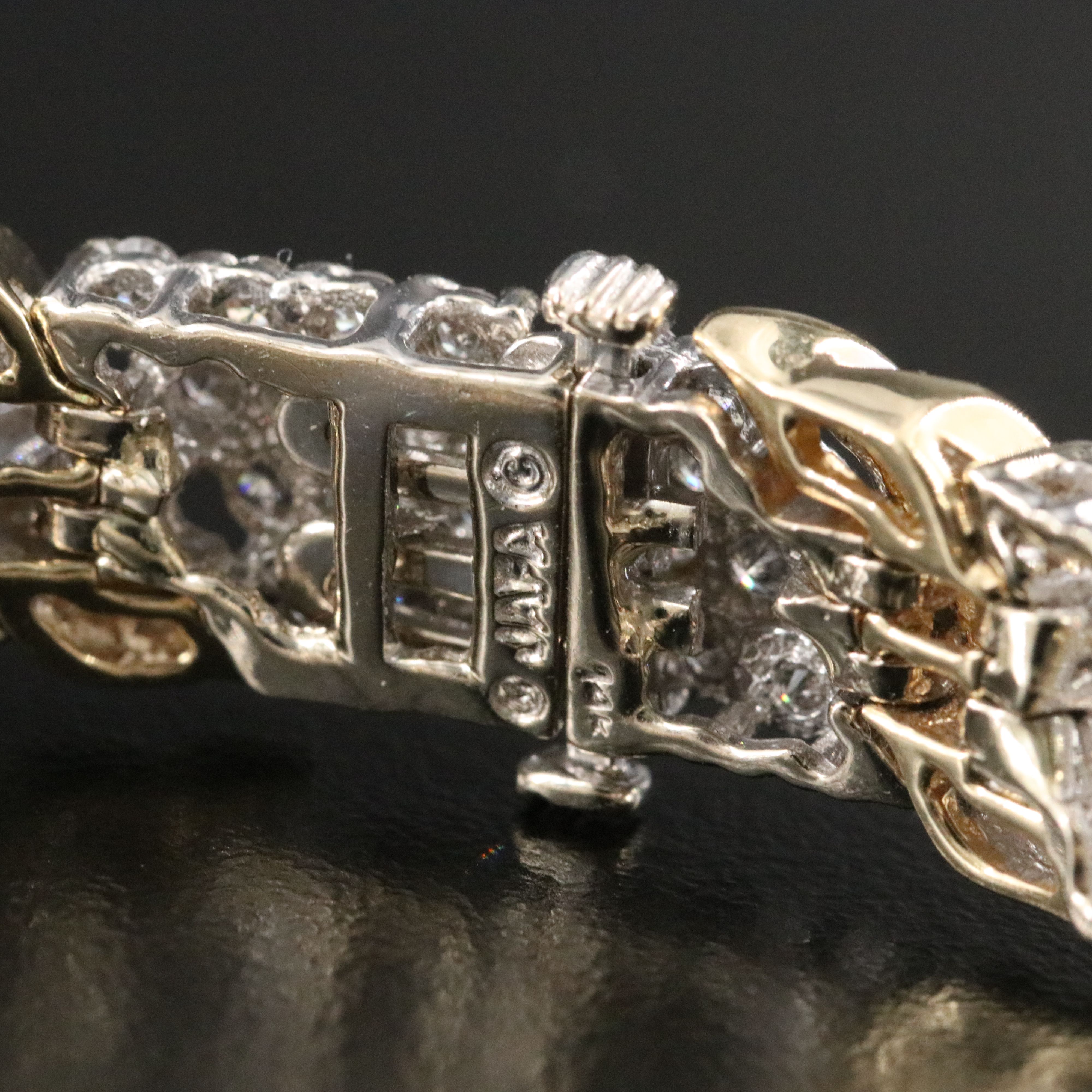 14K Two-Tone 7.31 CTW Diamond Bracelet