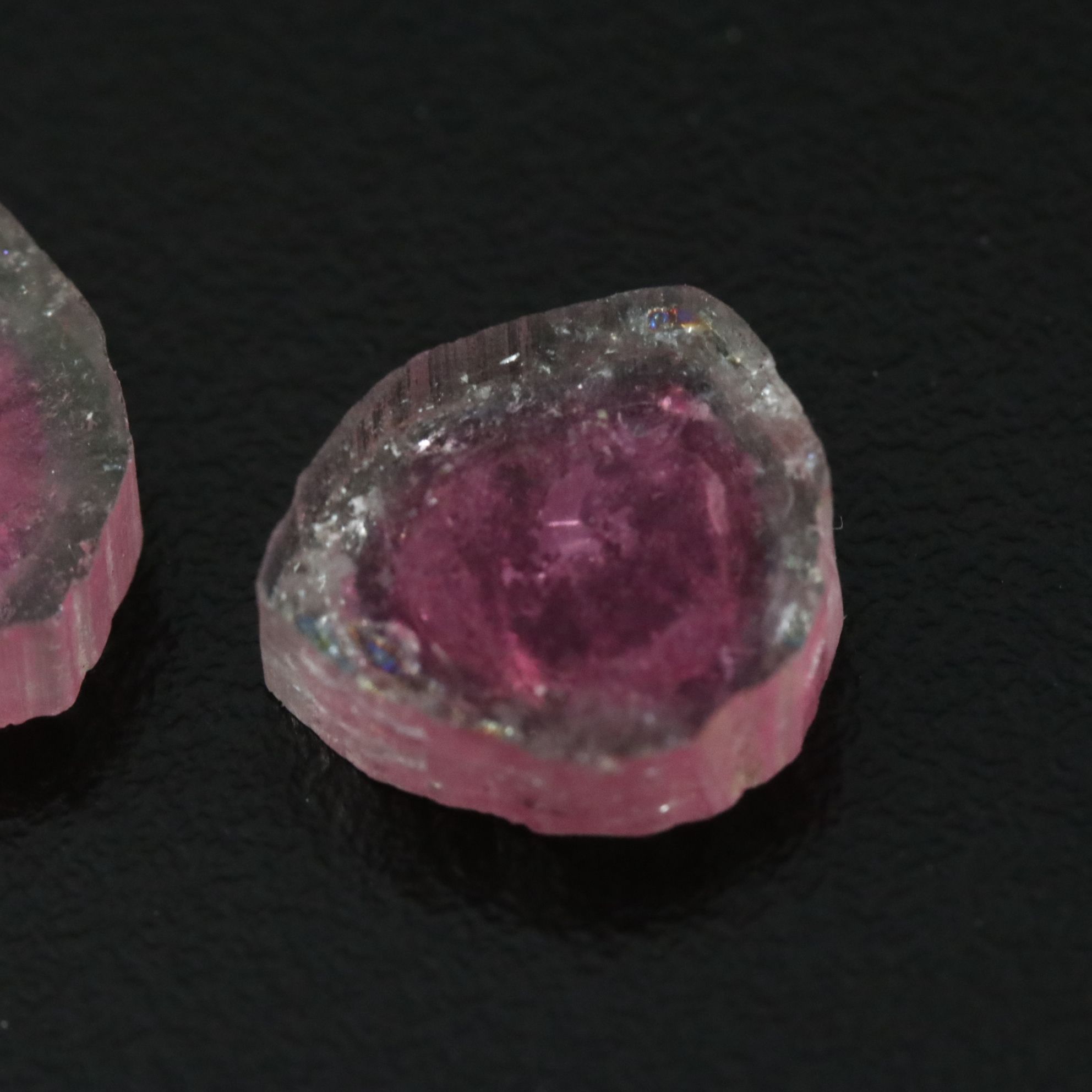 Loose 8.31 CTW Watermelon Tourmaline Matched Pair