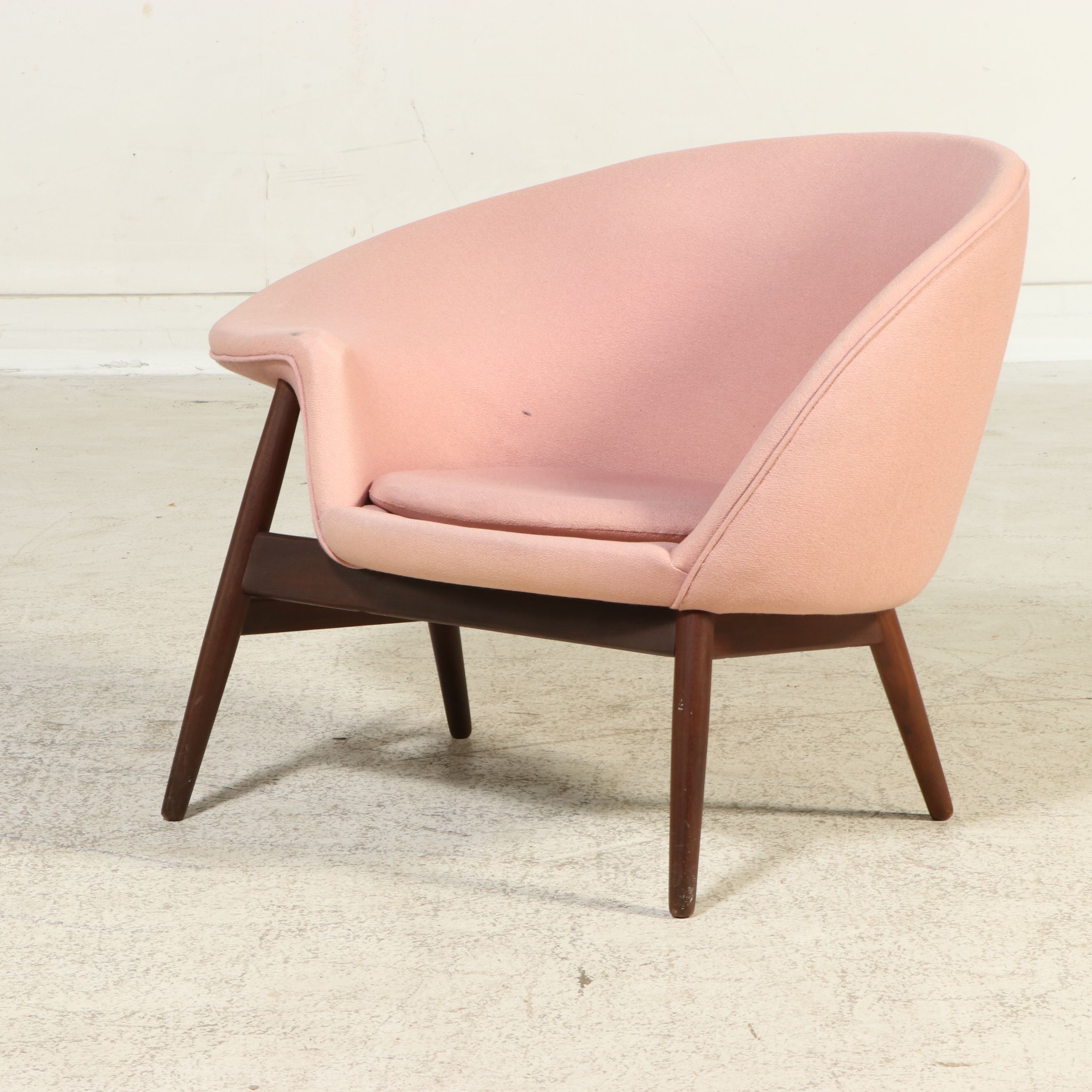 Hans Olsen for Warm Nordic "Fried Egg" Teak Lounge Chair, Mid-20th Century