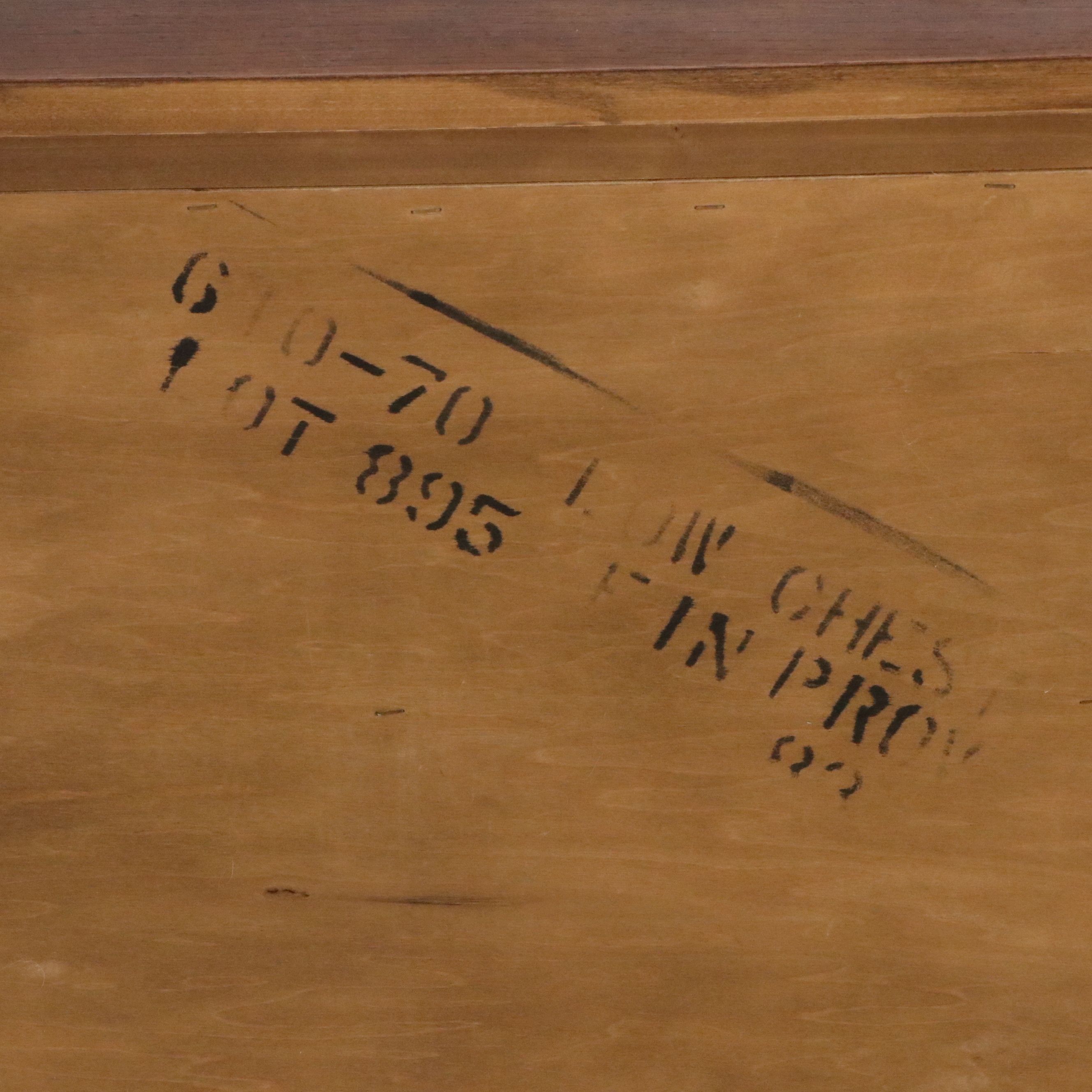 Hickory Furniture French Provincial Style Oak Cedar Chest, Late 20th Century