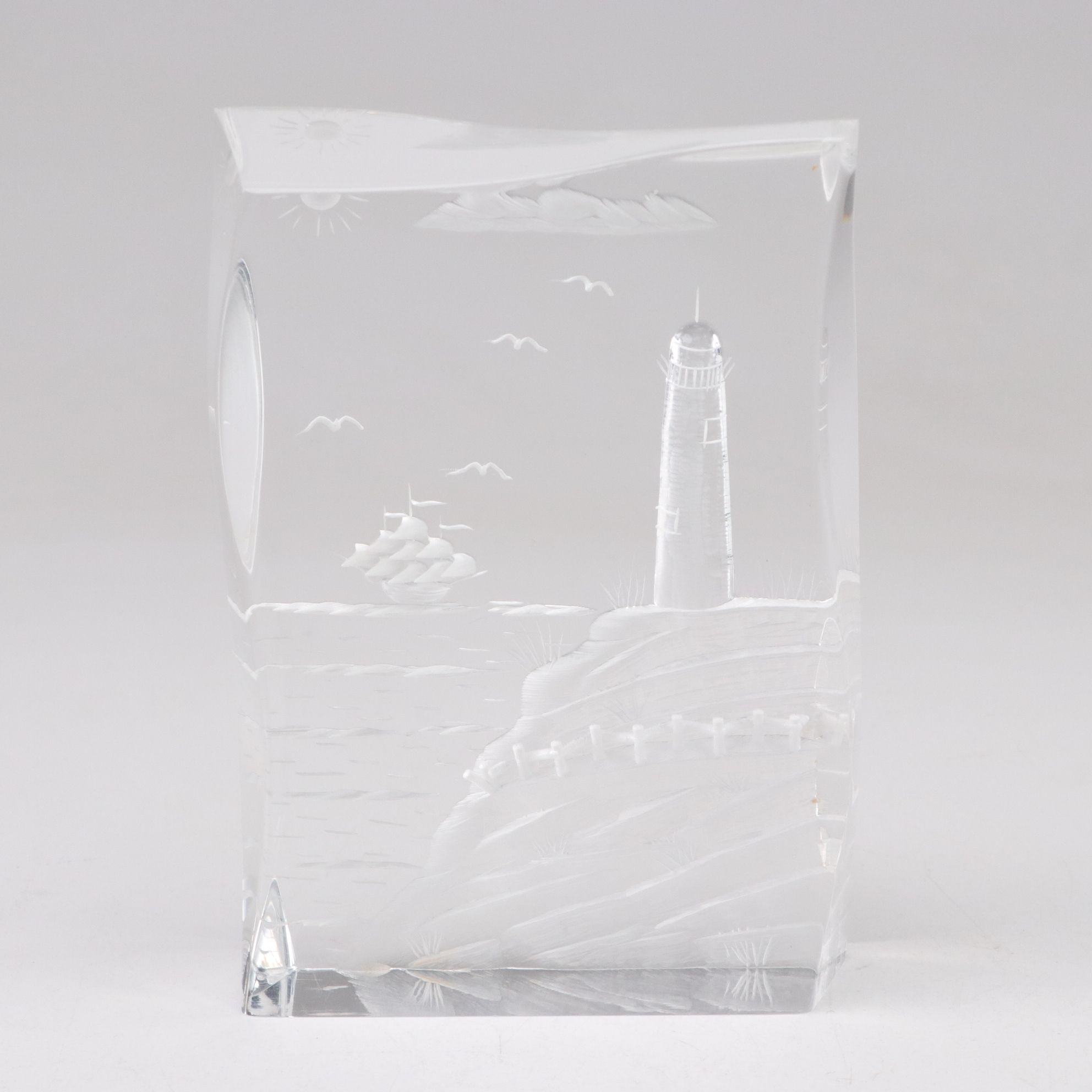 West German Weather Gauge Set with Glass and Acrylic Desk Decor