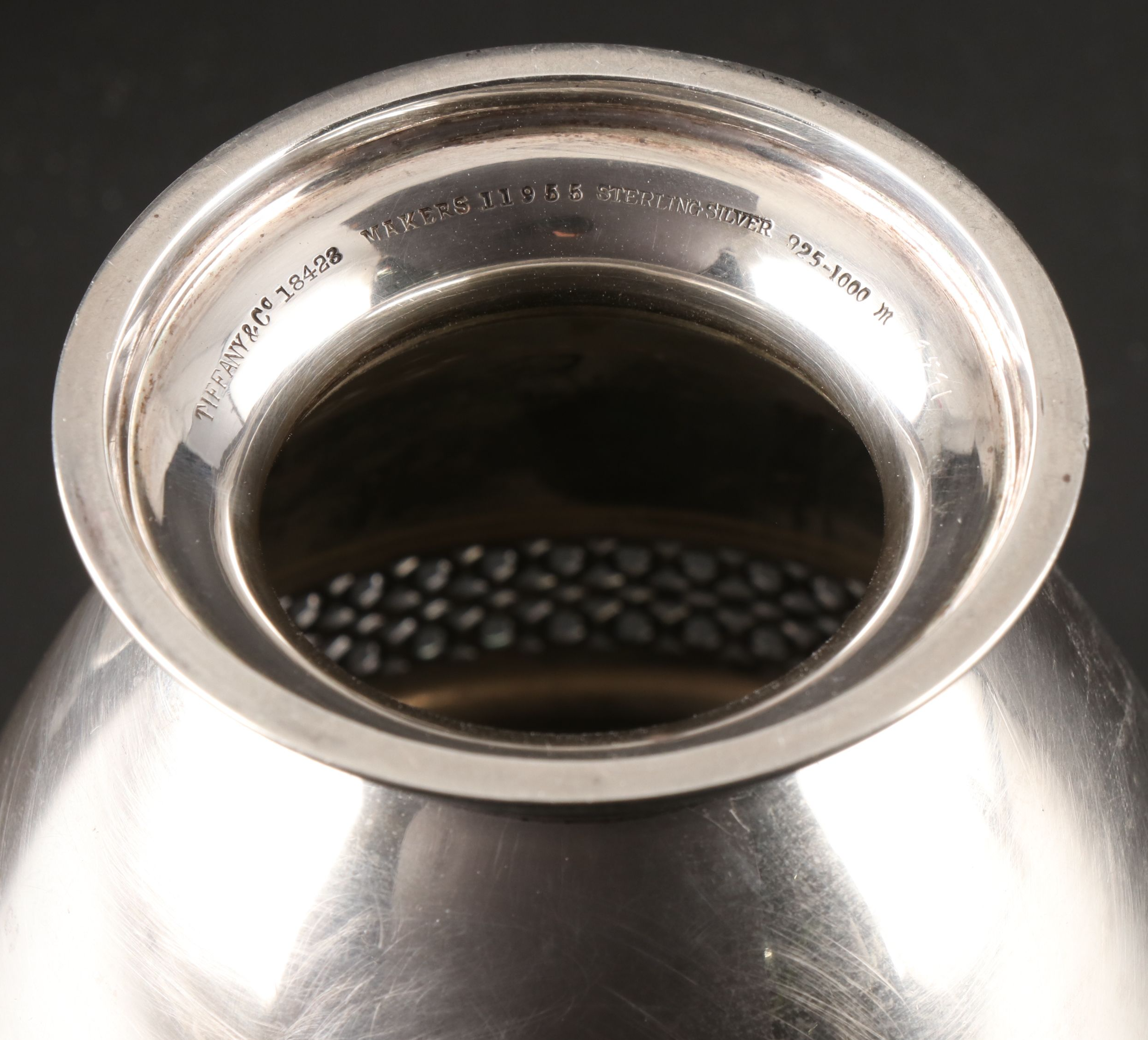 Tiffany & Co. Sterling Silver Jam Jar
