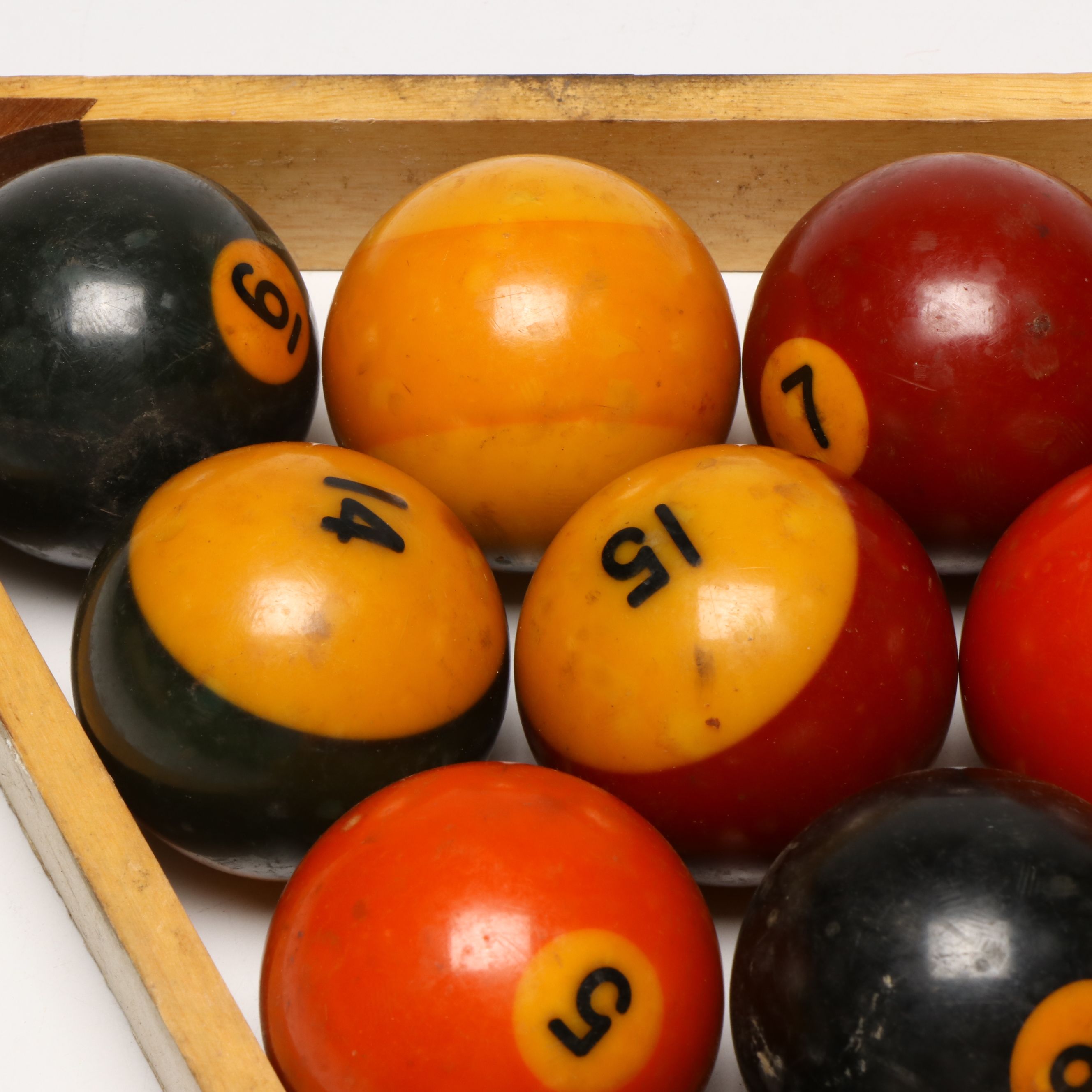 Billiards Ball Set, Wood Triangular Rack, and More Indoor Game Accessories