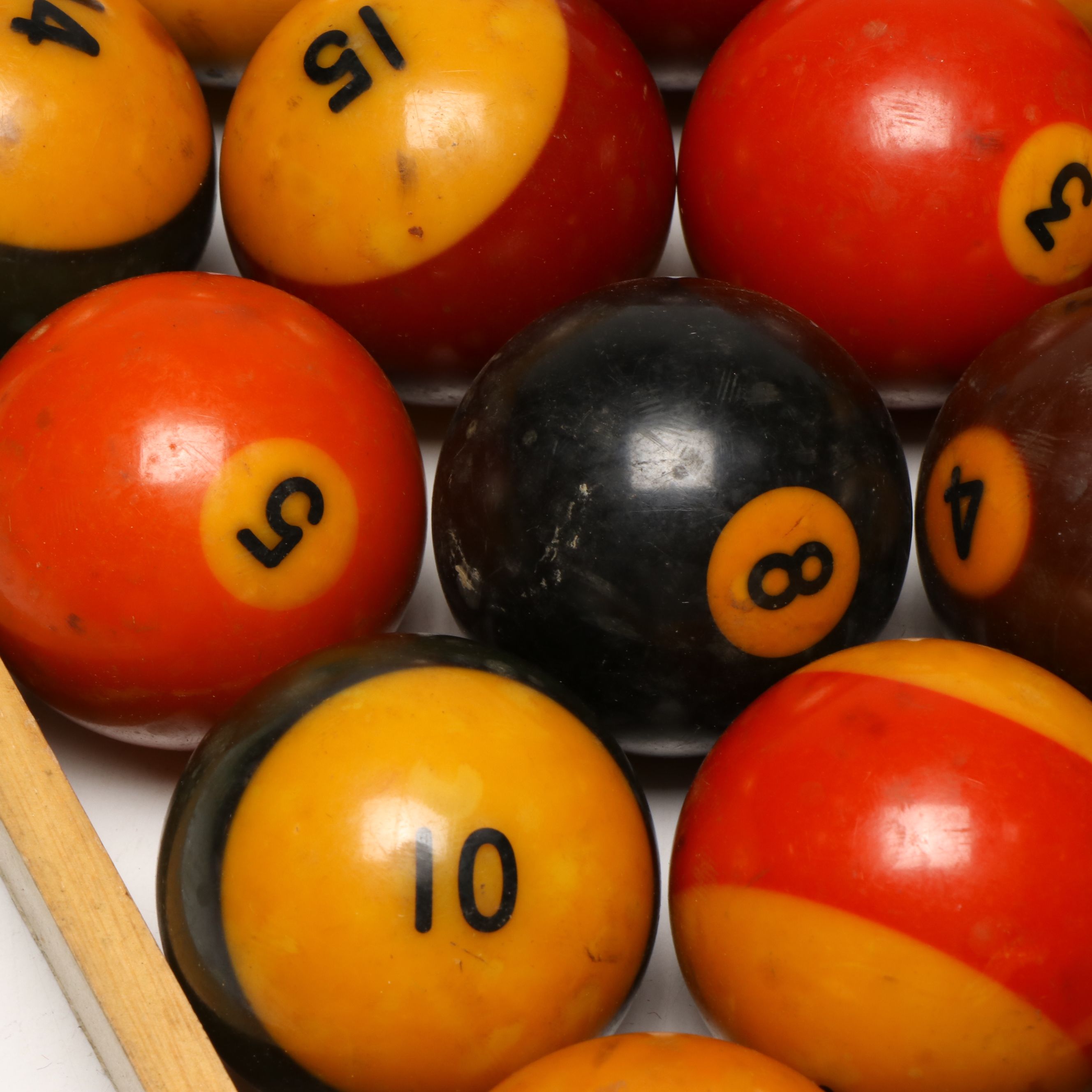 Billiards Ball Set, Wood Triangular Rack, and More Indoor Game Accessories