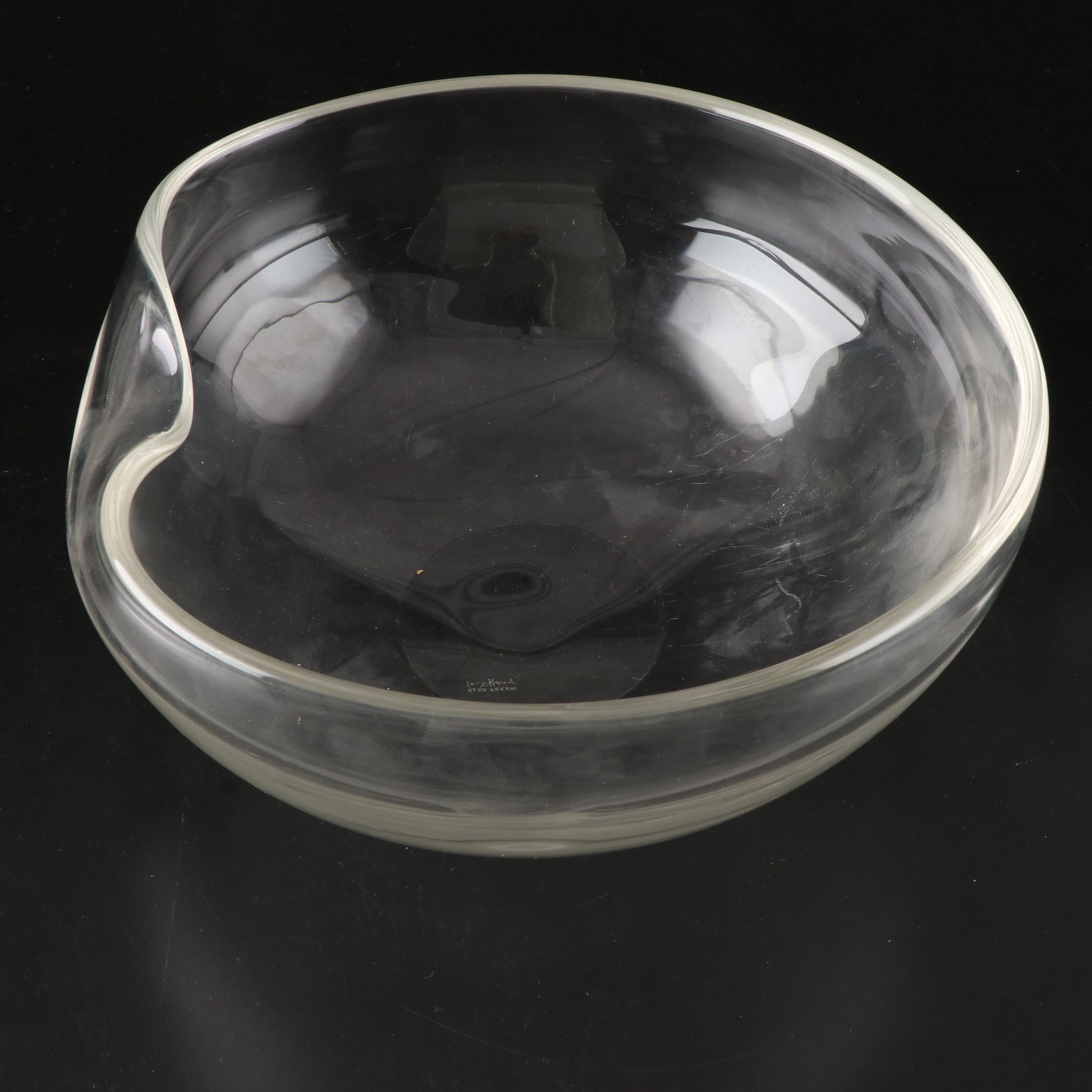 Elsa Peretti for Tiffany "Thumbprint" Round Centerpiece Bowl