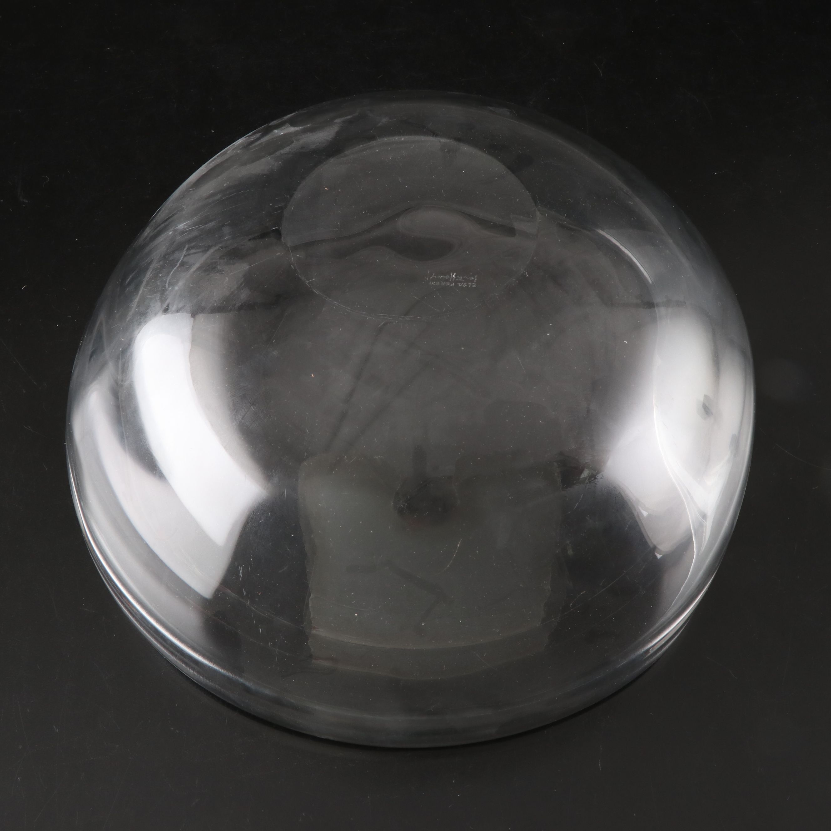 Elsa Peretti for Tiffany "Thumbprint" Round Centerpiece Bowl