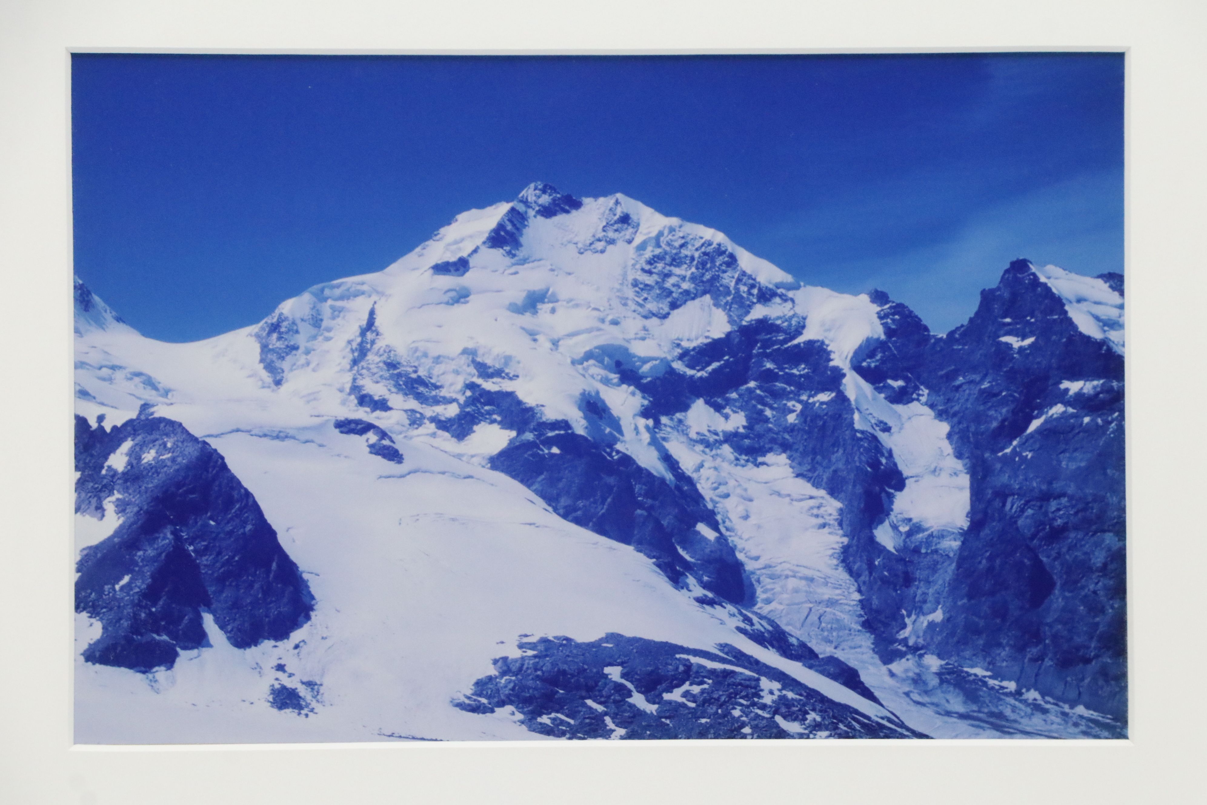 Pair of Digital Print Photographs of Mountain Peaks, Late 20th to Early 21st C.
