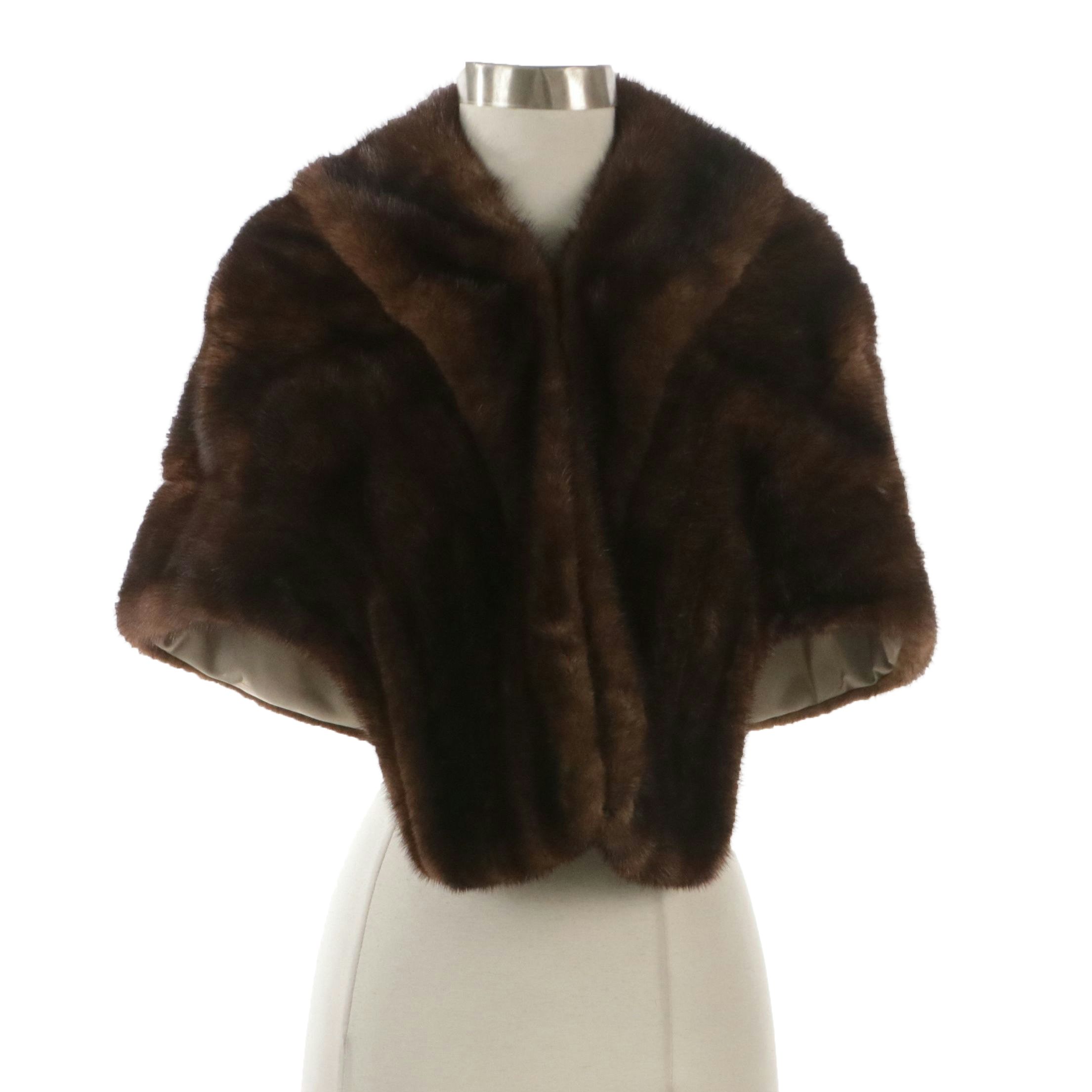Mink Fur Stole from Gidding's, Cincinnati, Vintage