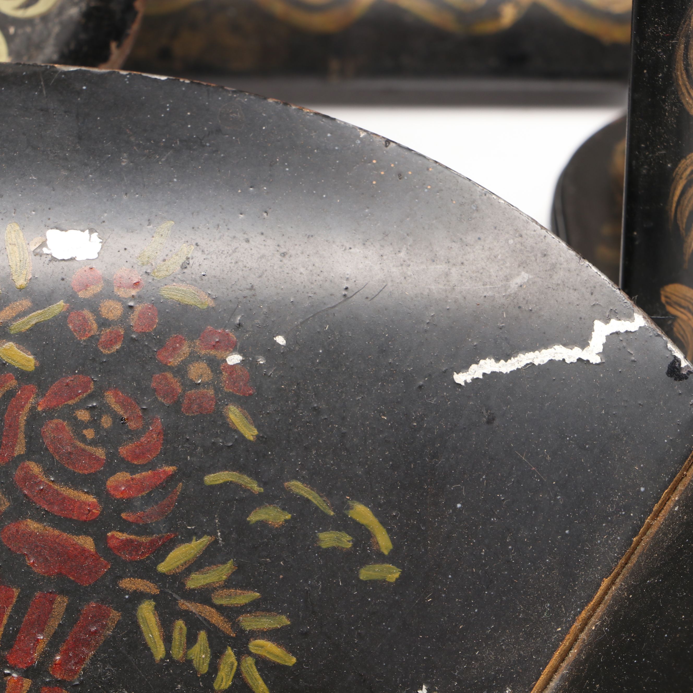 Victorian Style Toleware Trays and Decor