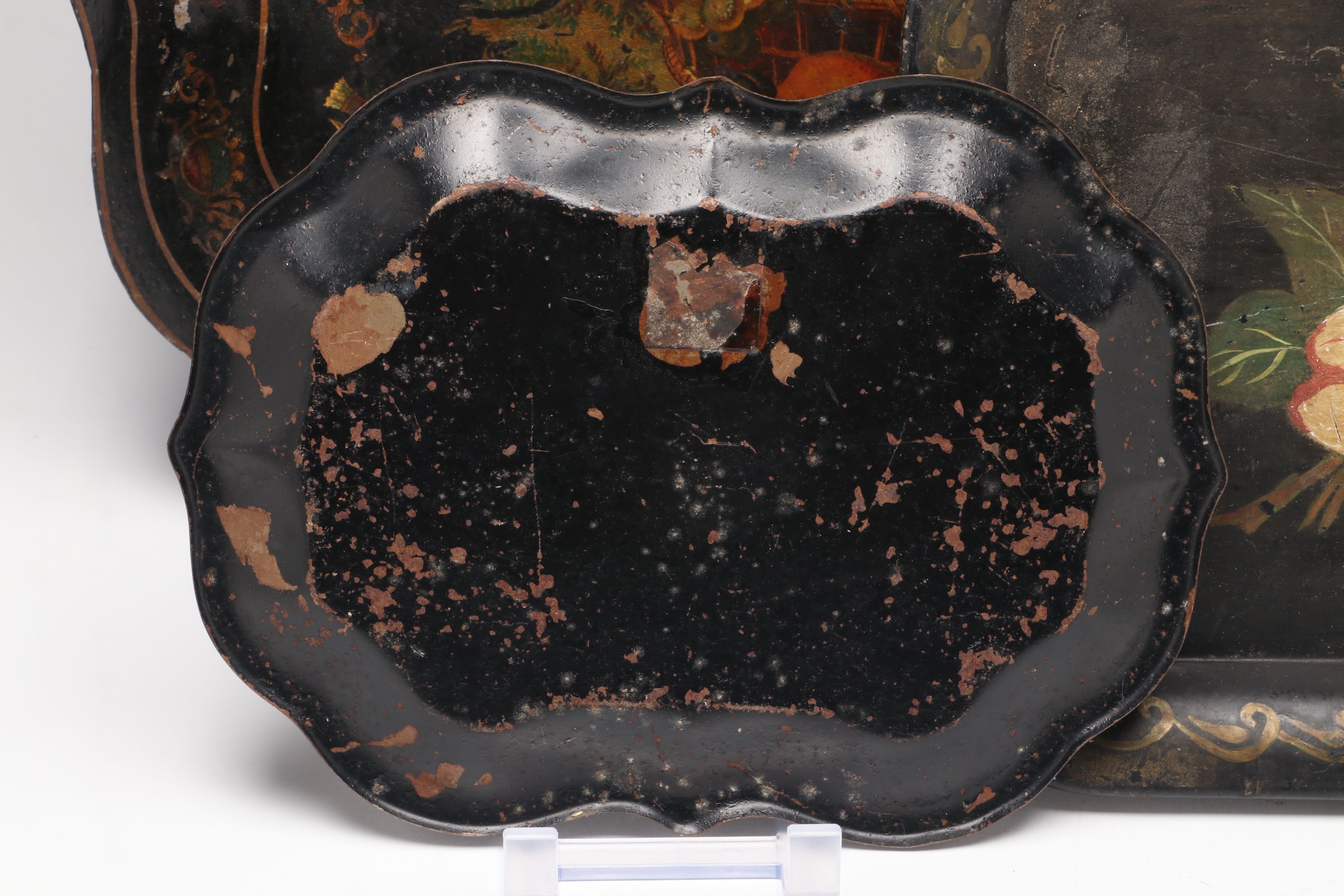 Victorian Style Toleware Trays and Decor