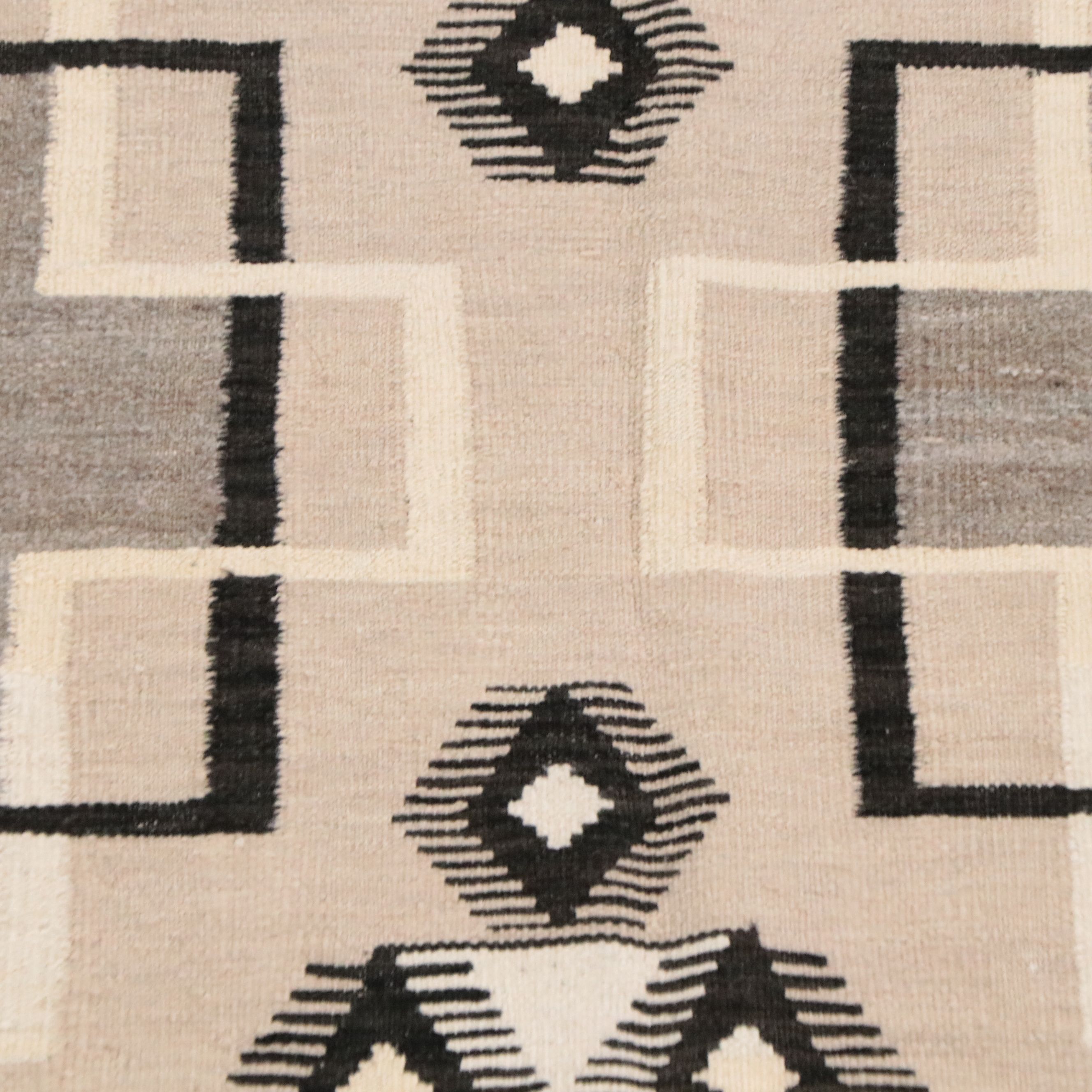 8'4 x 10' Handwoven Pakistani Contemporary Southwestern Style Area Rug