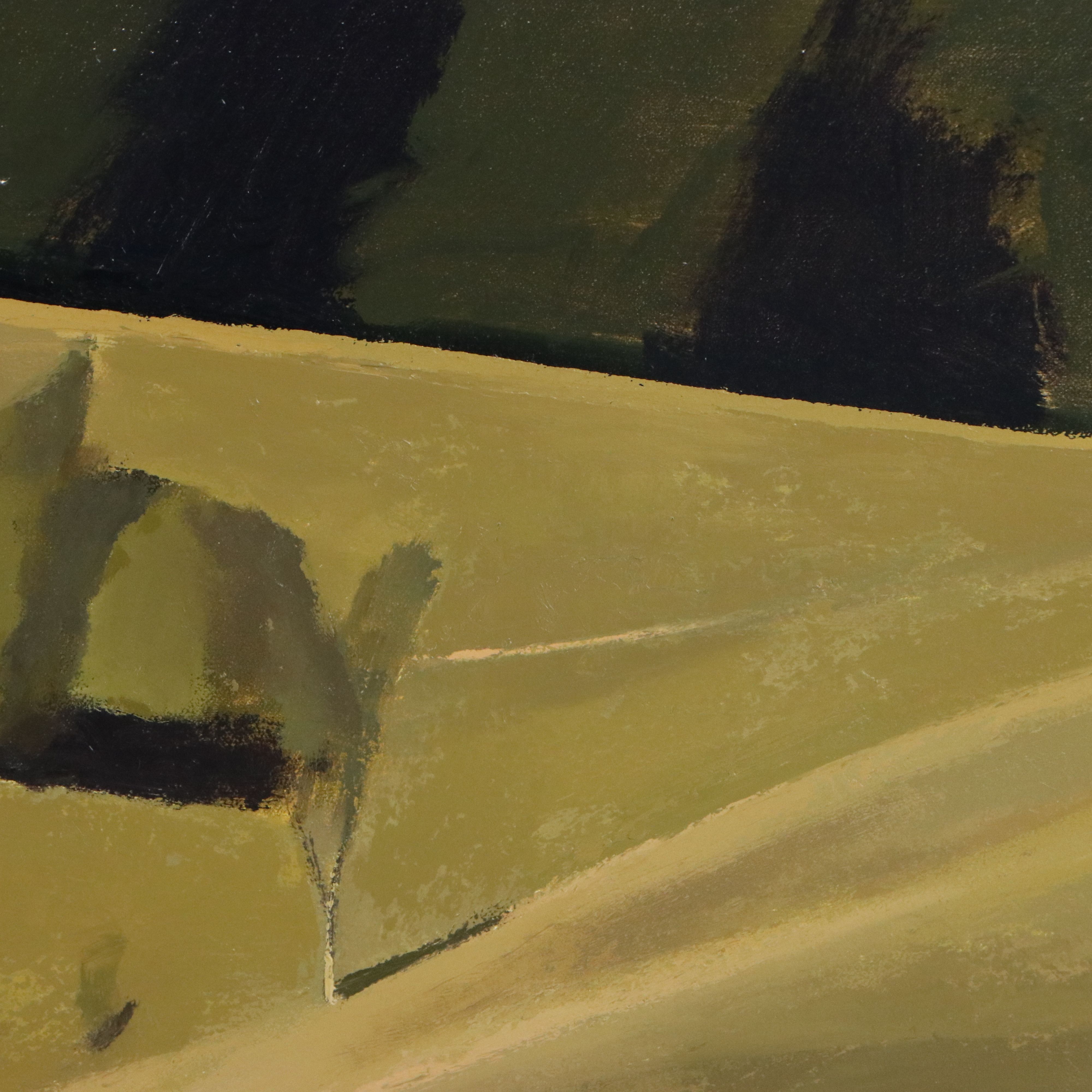 Robert Stuart Oil Painting "Foothills of Jump Mountain," 1997