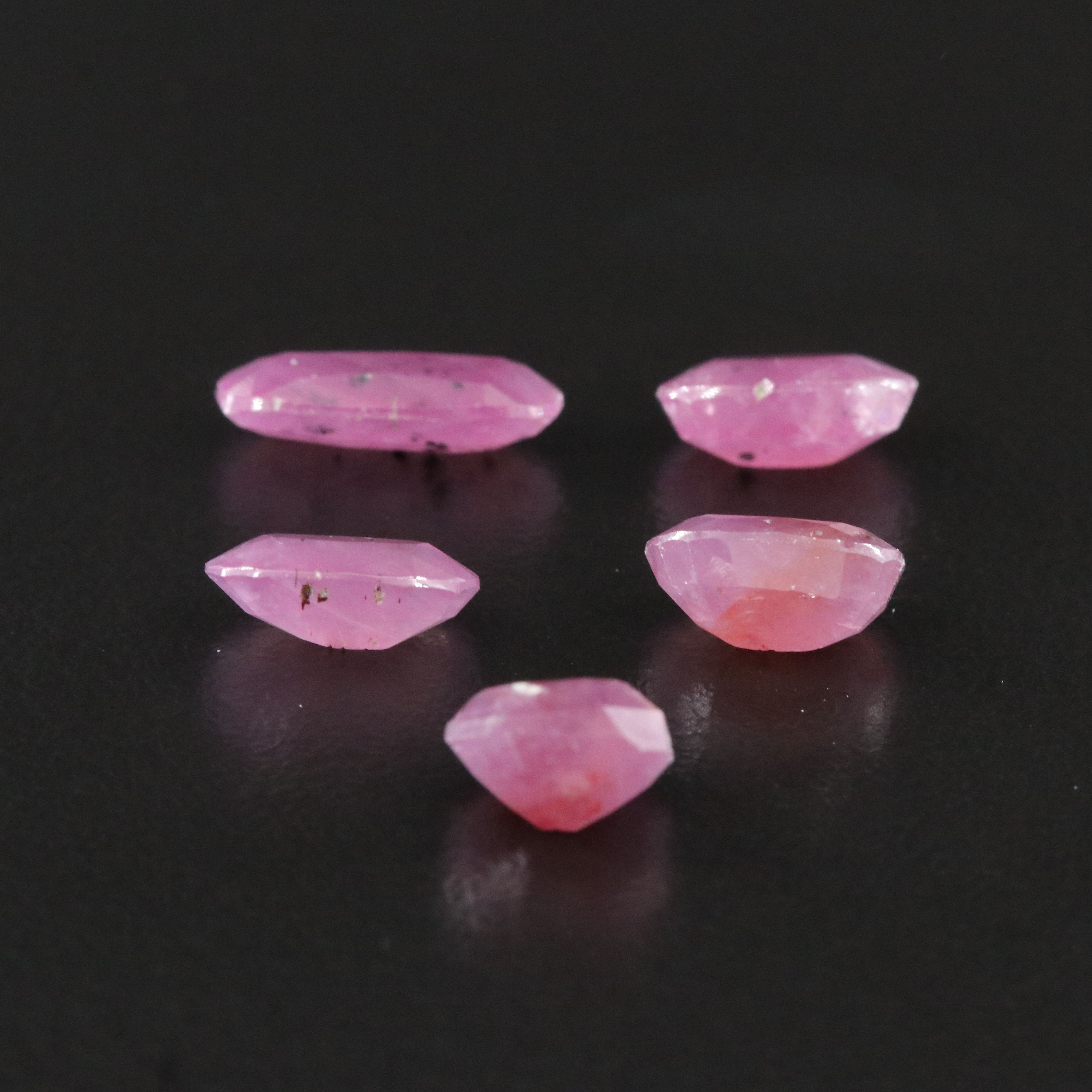 Loose 7.70 CTW Ruby Lot