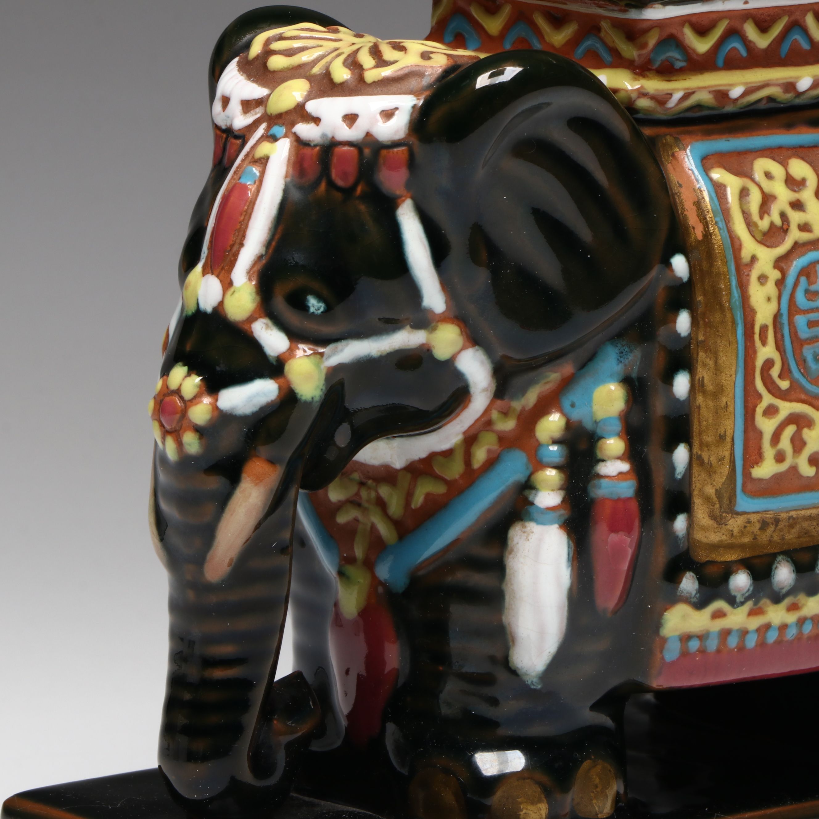 Miniature Chinese Style Elephant-Shaped Garden Stool