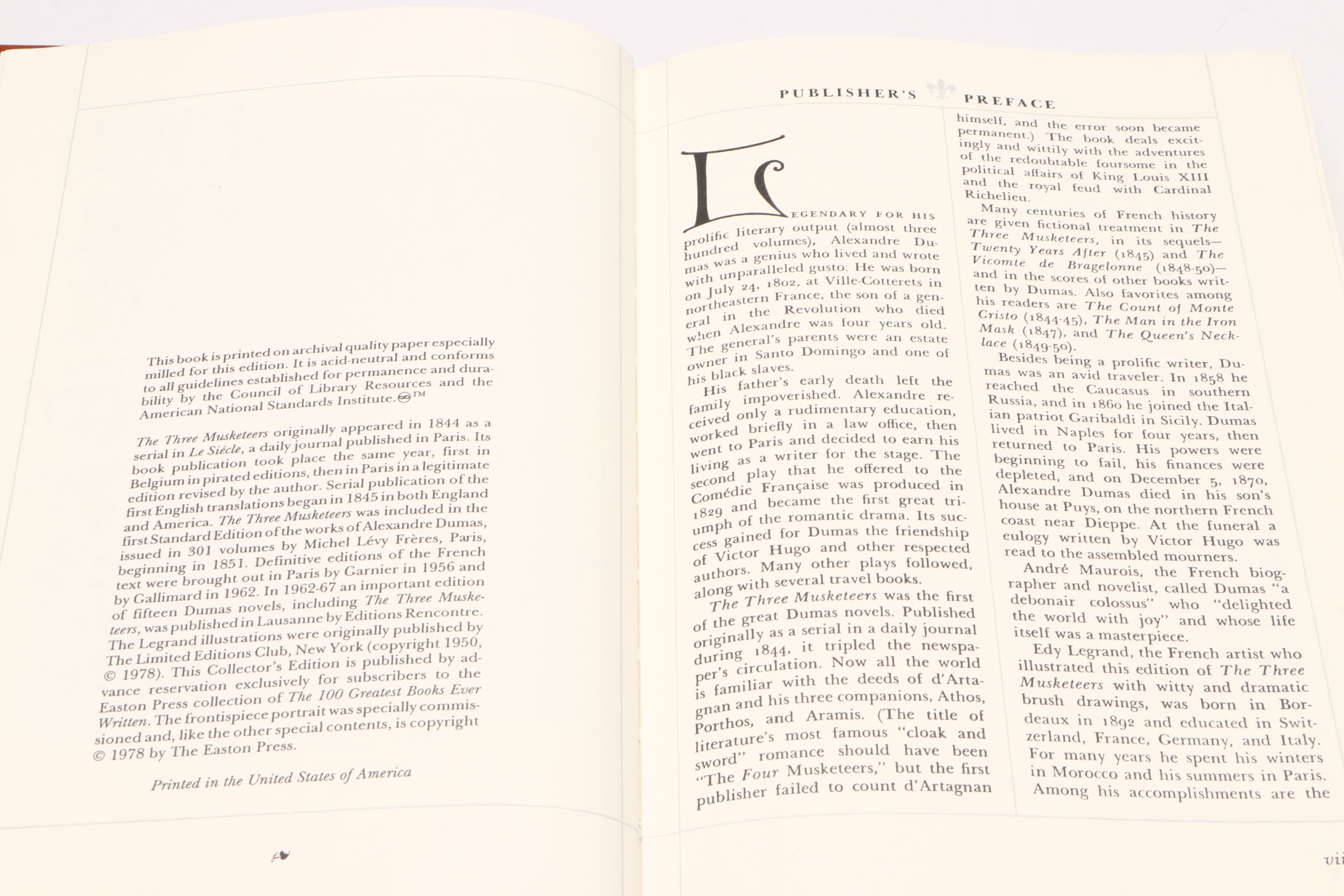 "The Three Musketeers," "Shakespeare's Lady," and More Books
