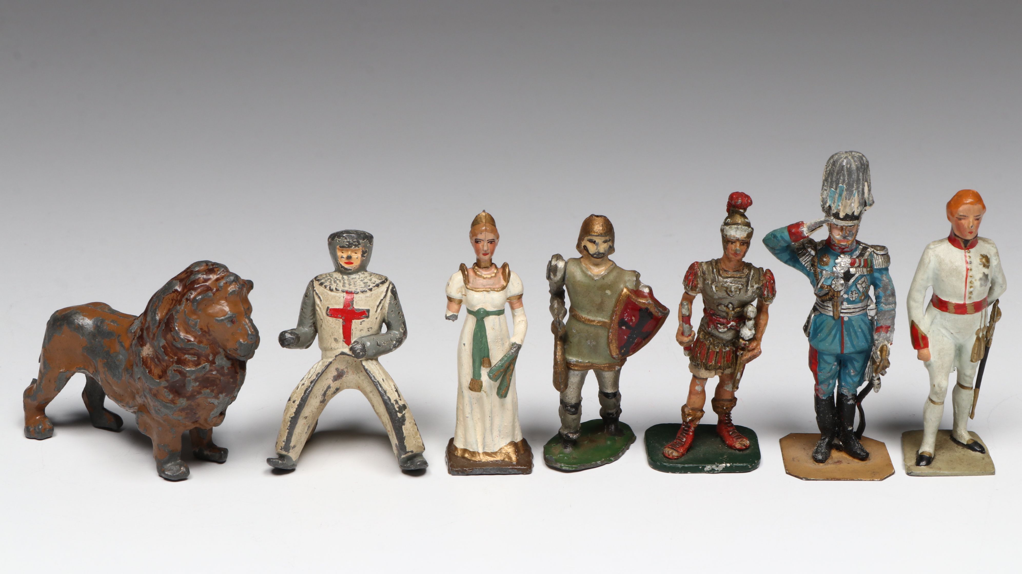 French, English and Other Hand-Painted Lead Toy Soldiers and More