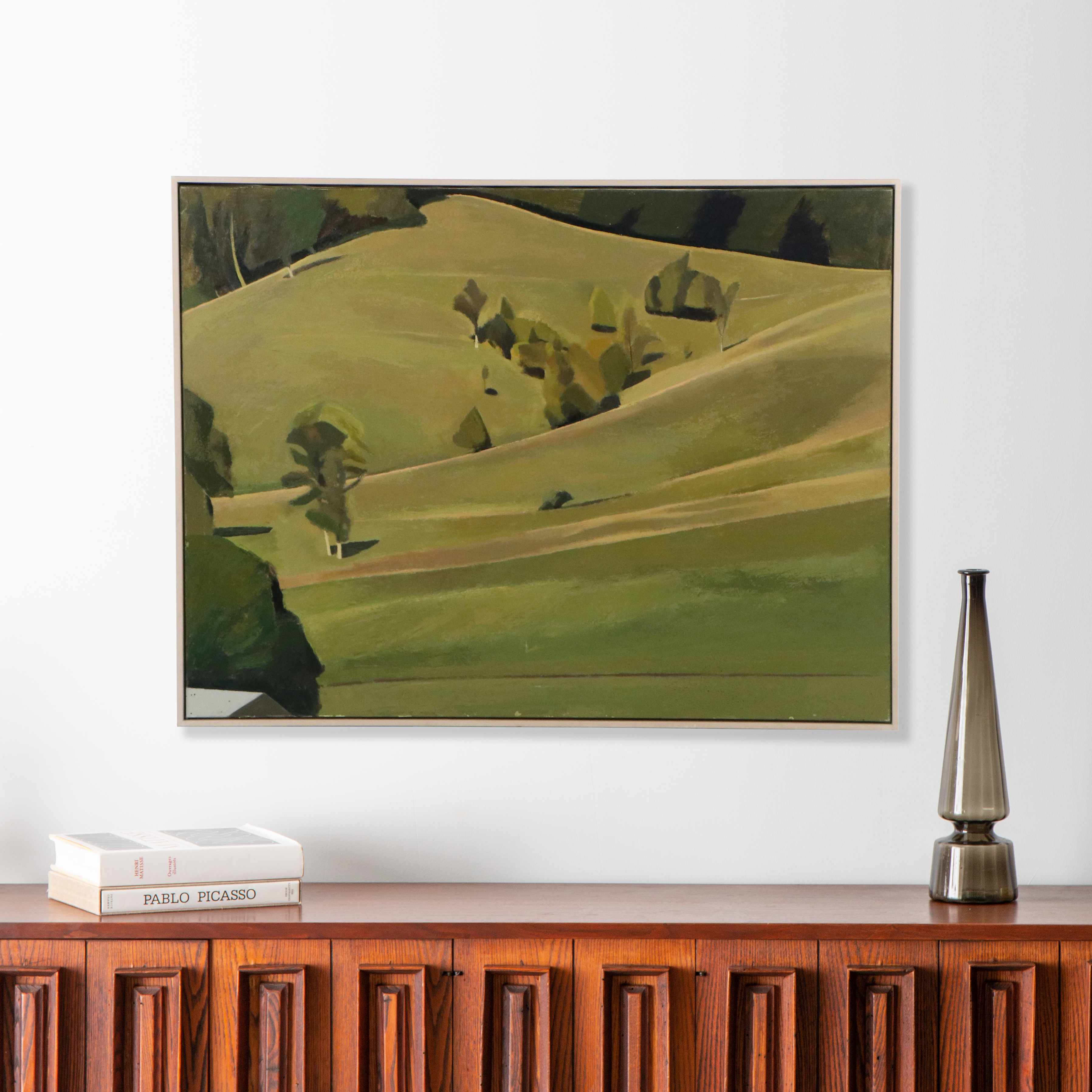 Robert Stuart Oil Painting "Foothills of Jump Mountain," 1997