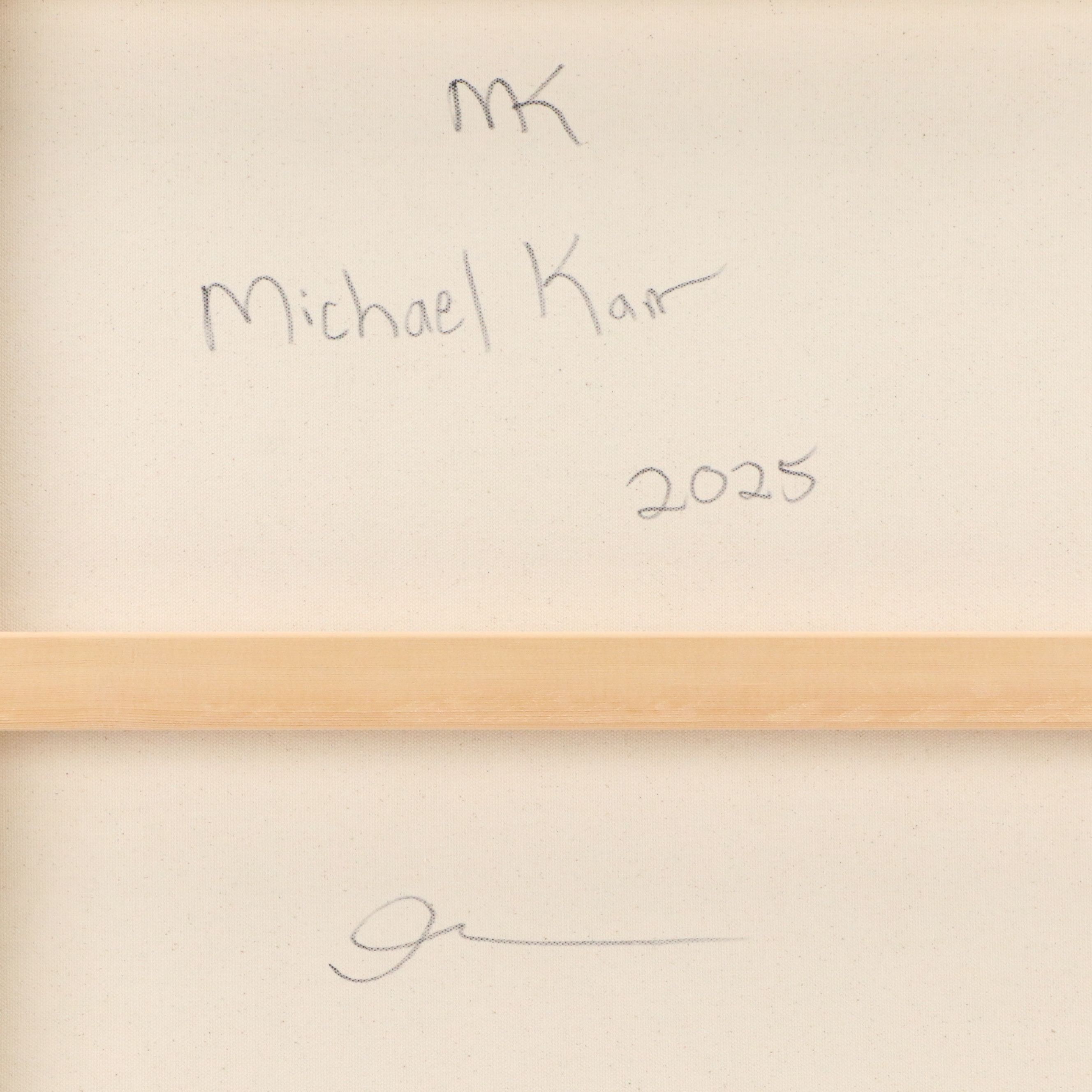 Michael Karr Abstract Expressionist Acrylic Painting, 2025