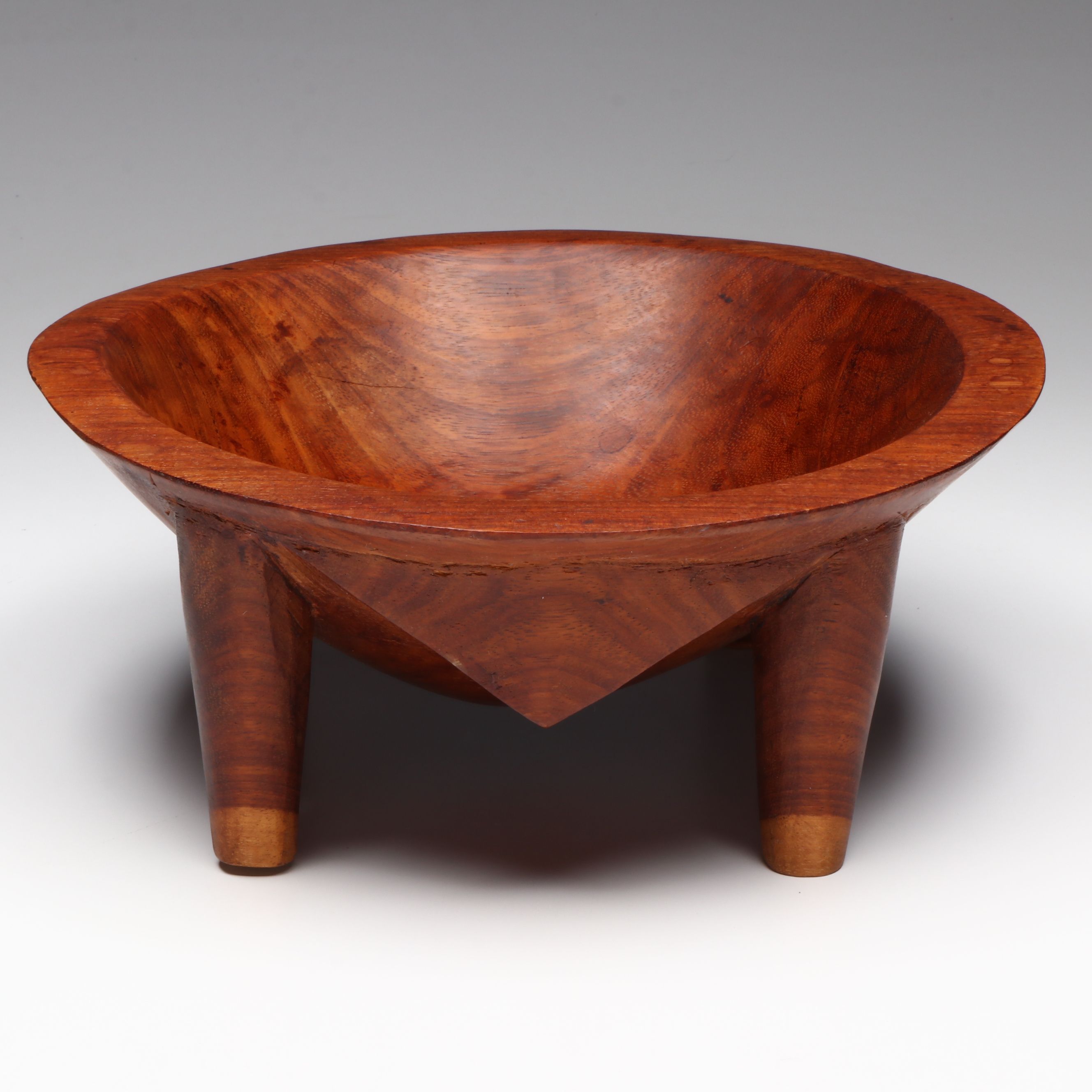 Traditional Fiji Carved Kava Bowl