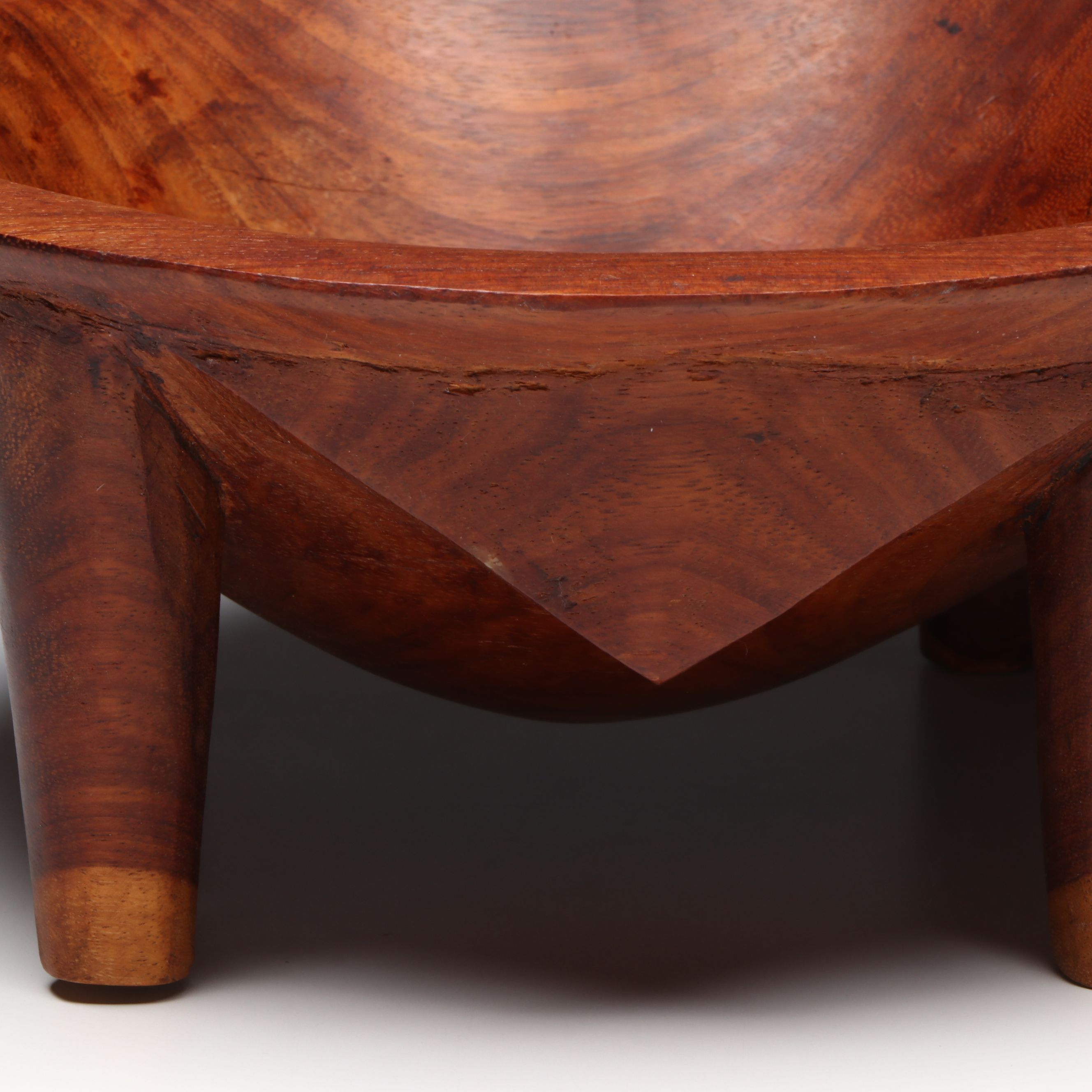 Traditional Fiji Carved Kava Bowl