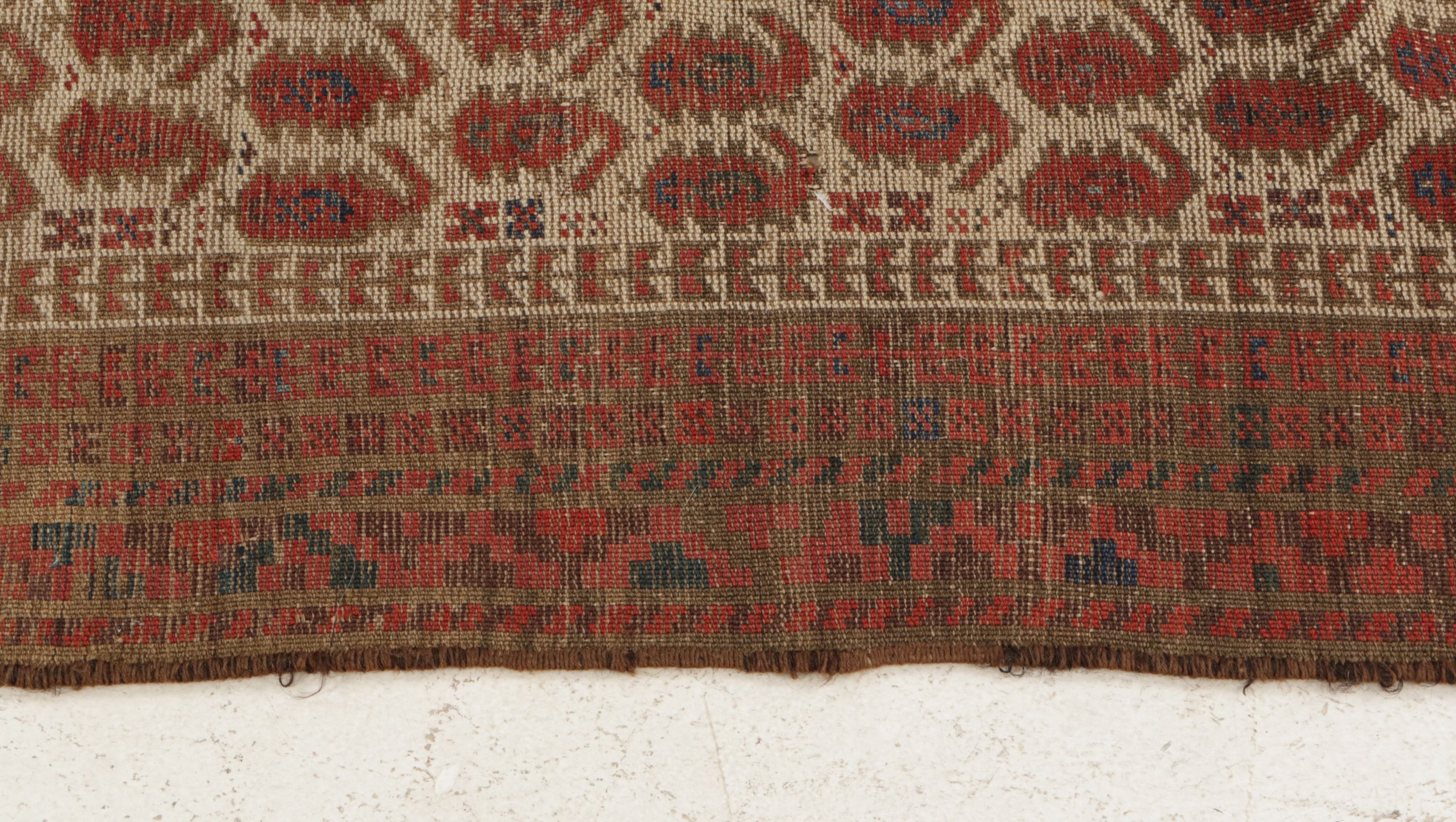 2'10 x 4'8 Hand-Knotted Persian Seraband Accent Rug