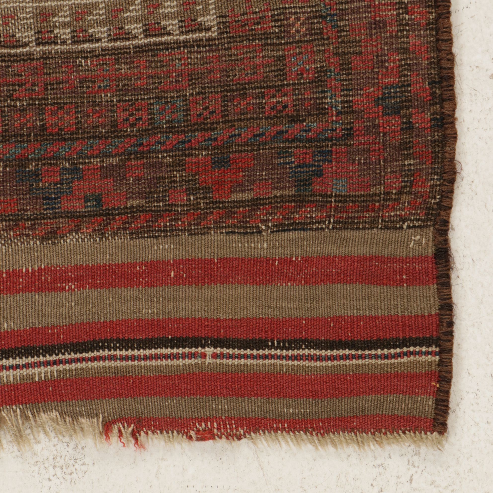 2'10 x 4'8 Hand-Knotted Persian Seraband Accent Rug