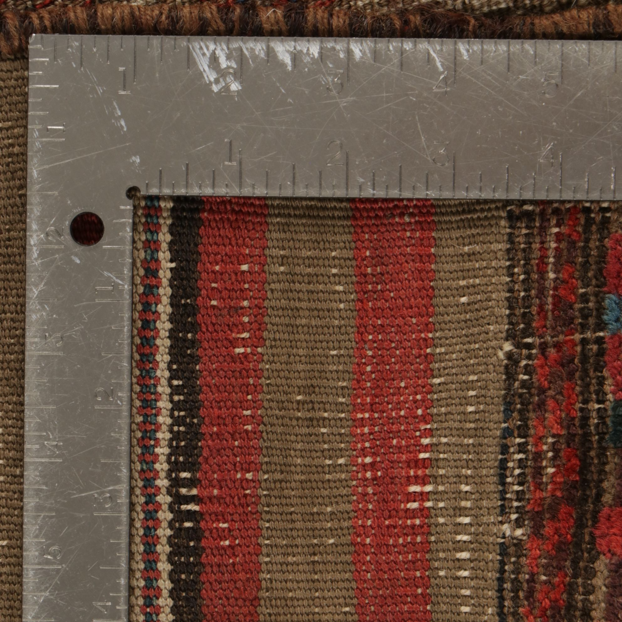 2'10 x 4'8 Hand-Knotted Persian Seraband Accent Rug