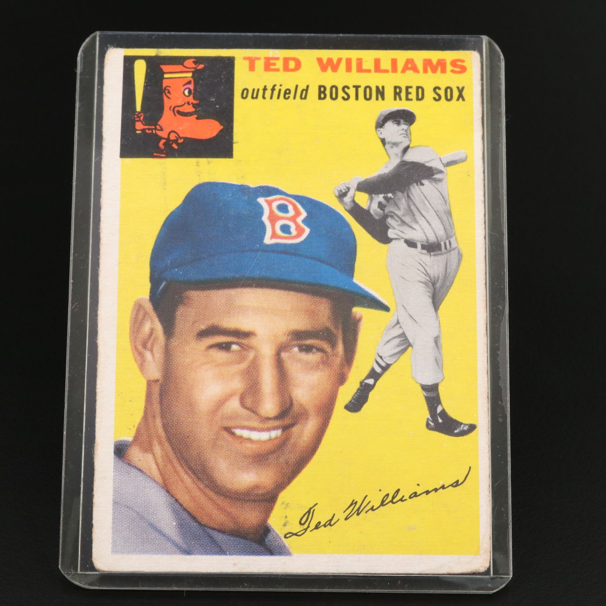 1954 Topps Ted Williams Boston Red Sox Baseball Card