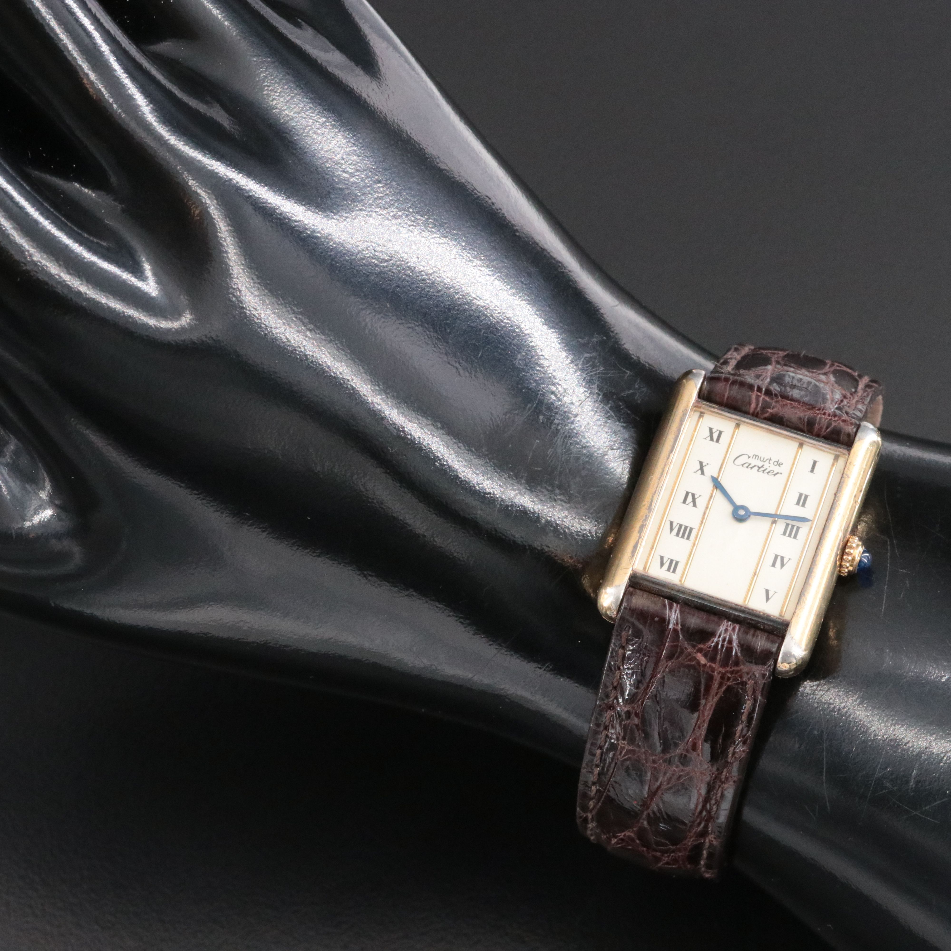 Cartier Must de Cartier Tank Vermeil Ref. 590005 Quartz Watch
