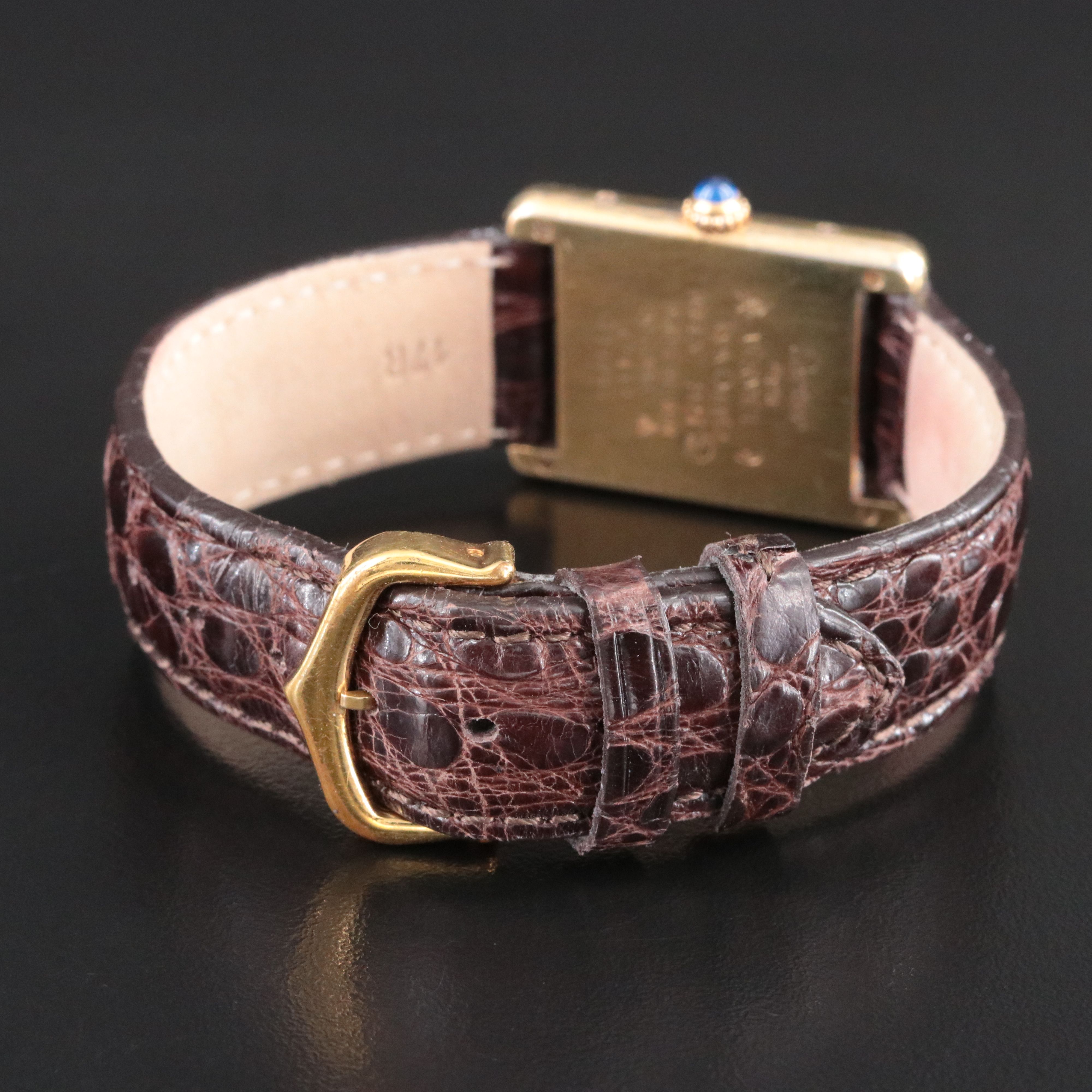 Cartier Must de Cartier Tank Vermeil Ref. 590005 Quartz Watch