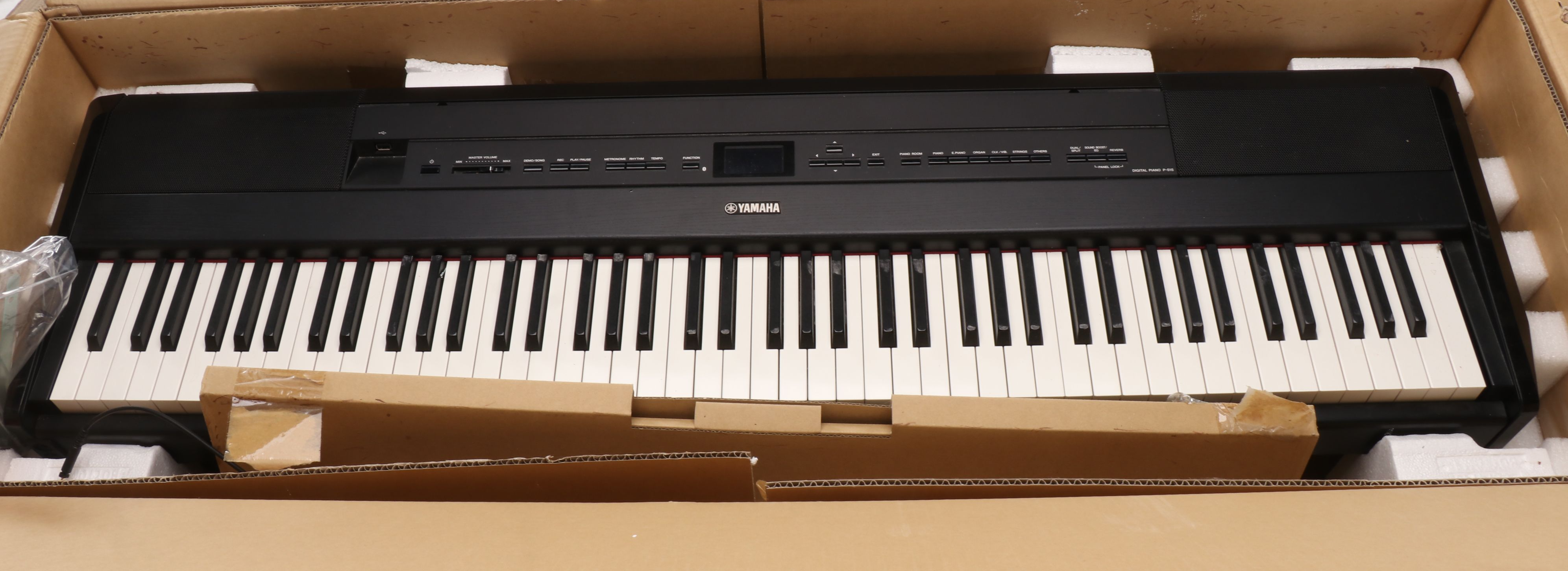 Yamaha P-515 Digital Piano with Stand and Stool