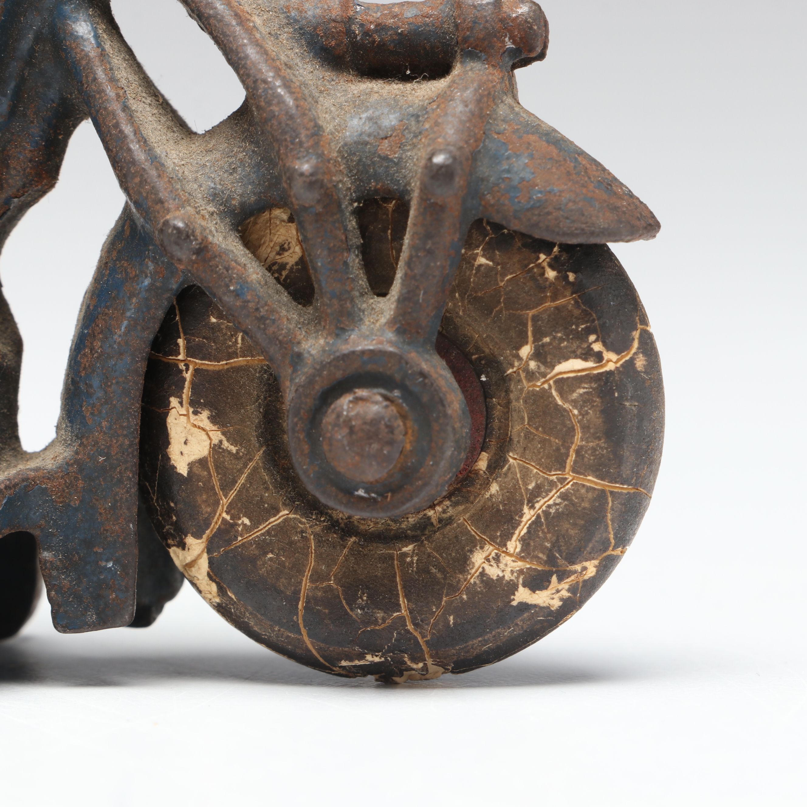 Hubley Cast Iron Champion Motorcycle, 1930s