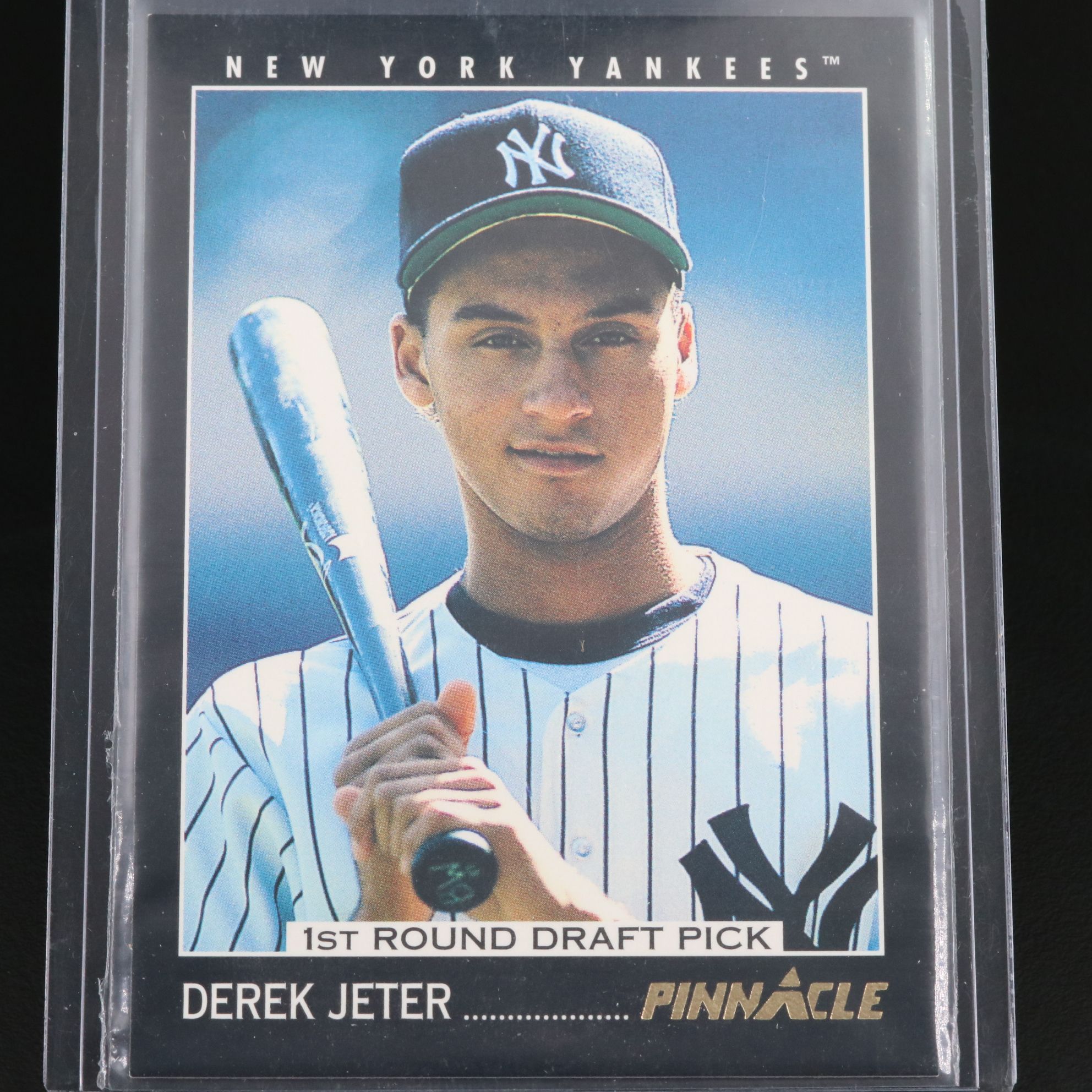 1993 Pinnacle Derek Jeter New York Yankees Rookie Baseball Card