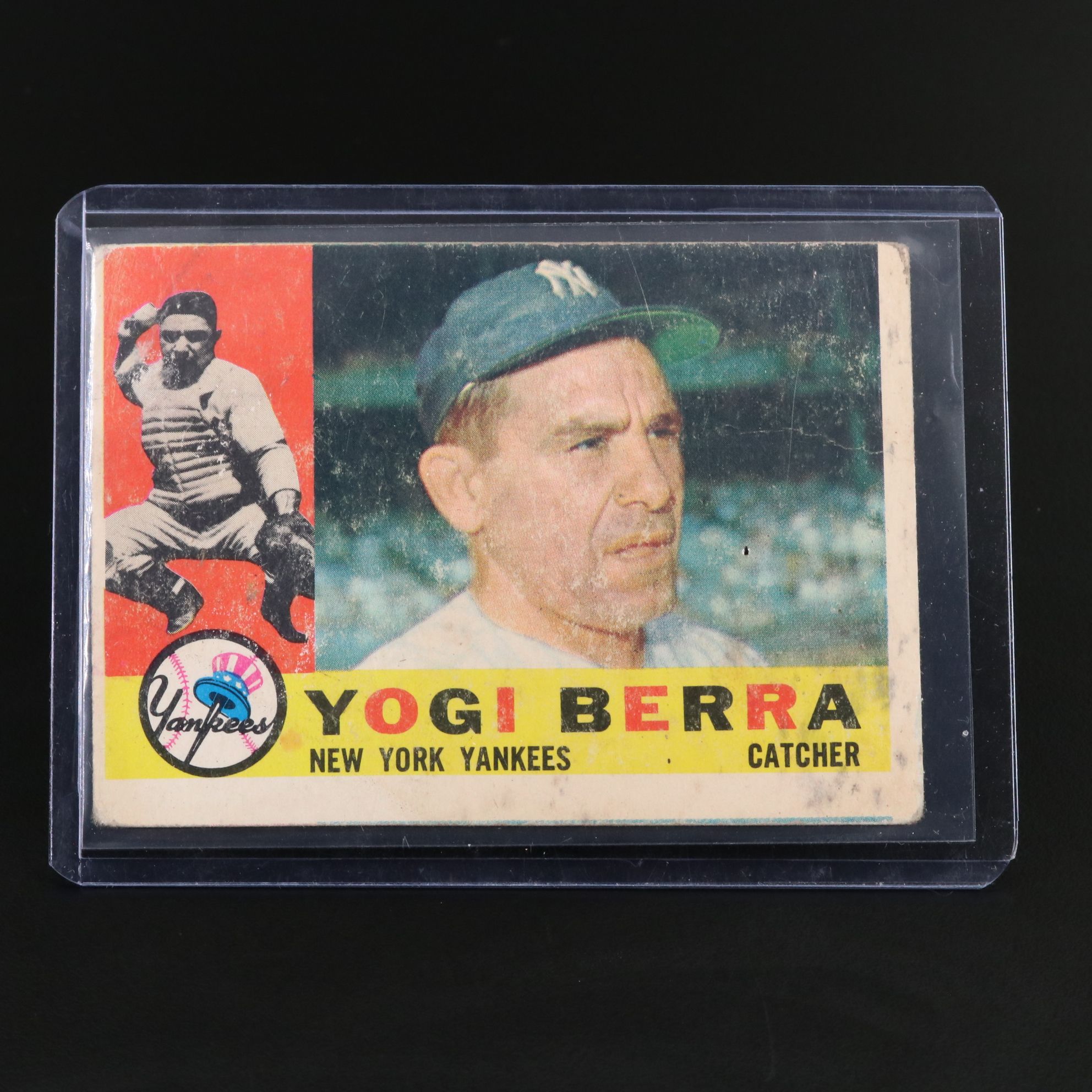 1960 Topps Yogi Berra New York Yankees Baseball Card