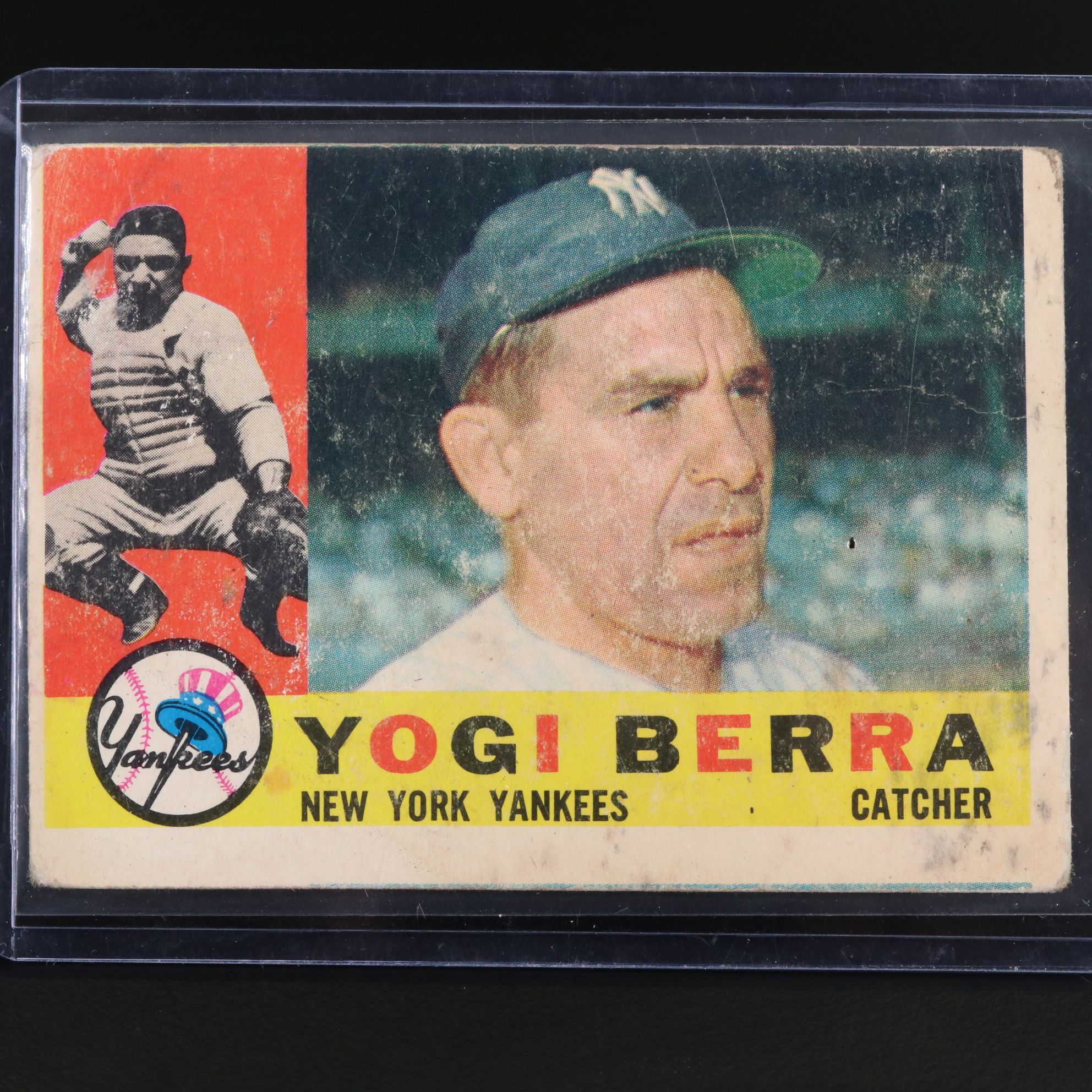 1960 Topps Yogi Berra New York Yankees Baseball Card