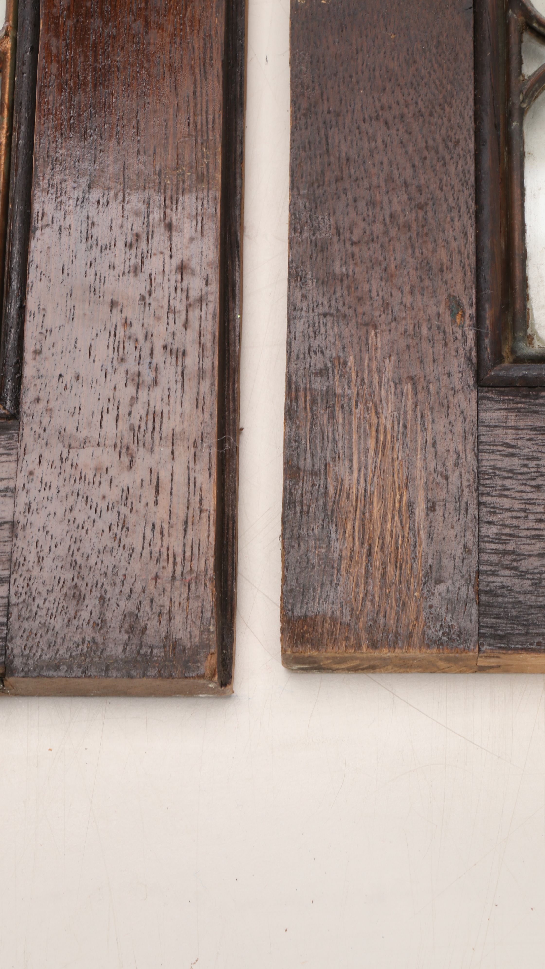 Gothic Revival Leaded Glass Window Panels