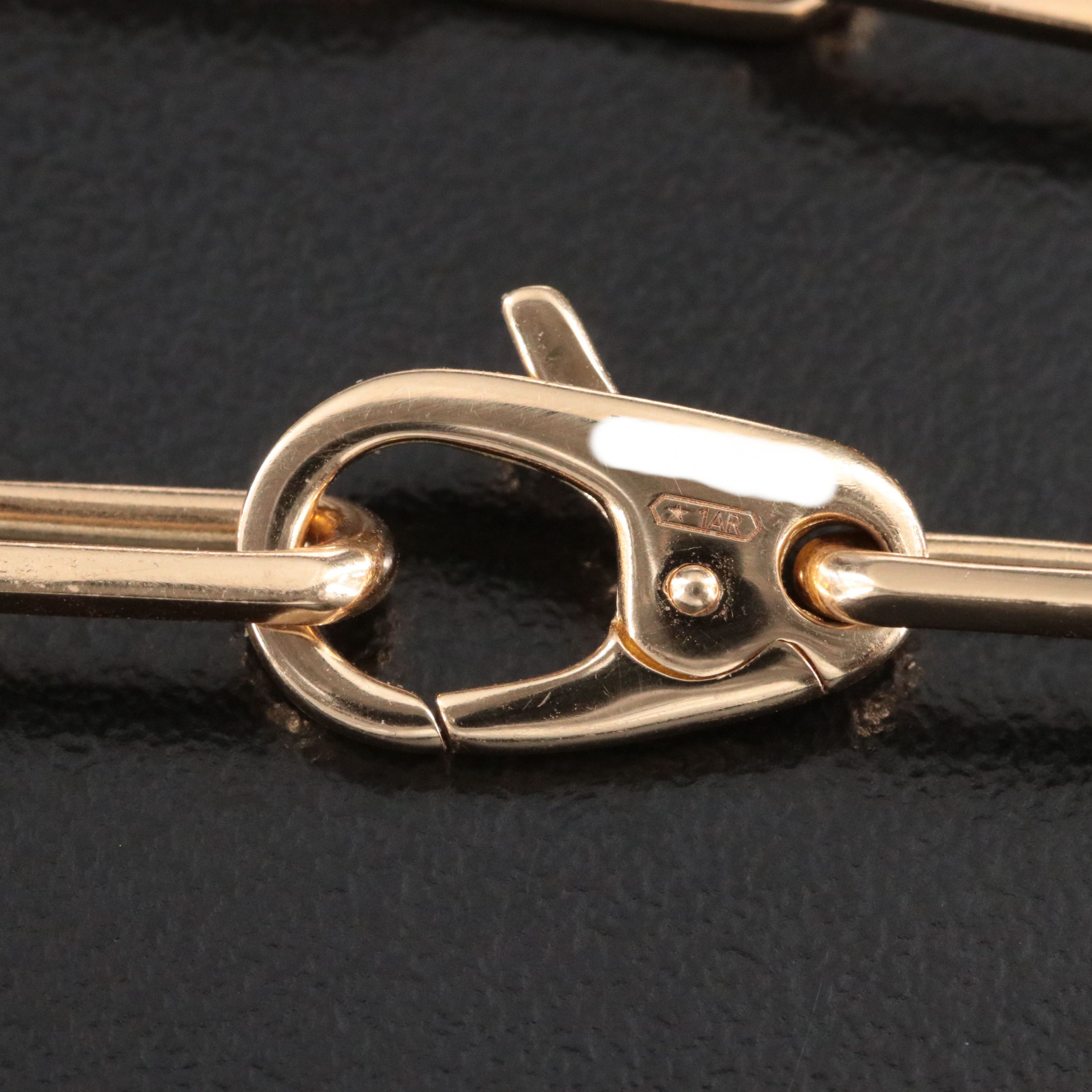 Cartier Santos de Cartier 18K Chain Bracelet