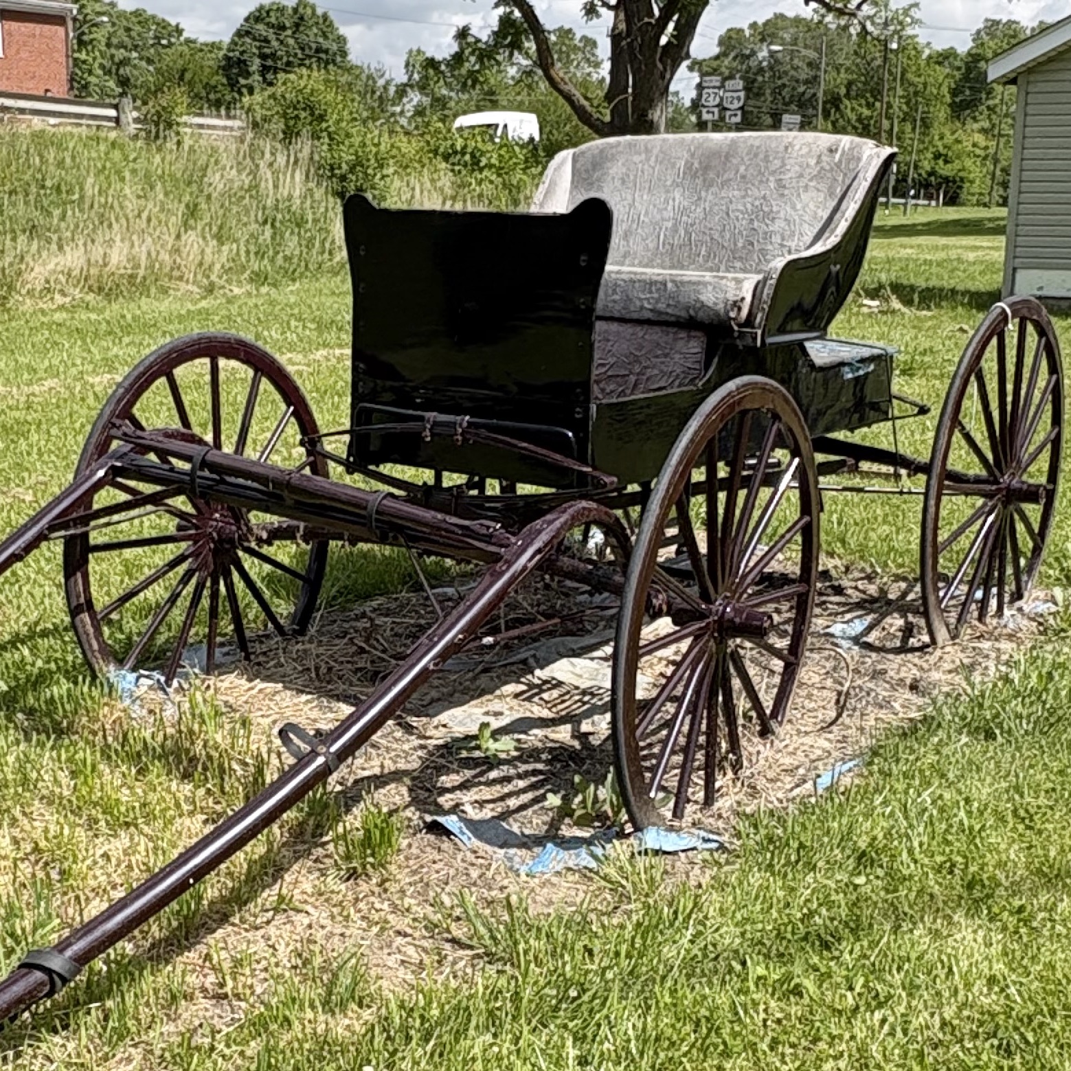 Miller & Yoder Phaeton Horse-Drawn Surrey Carriage