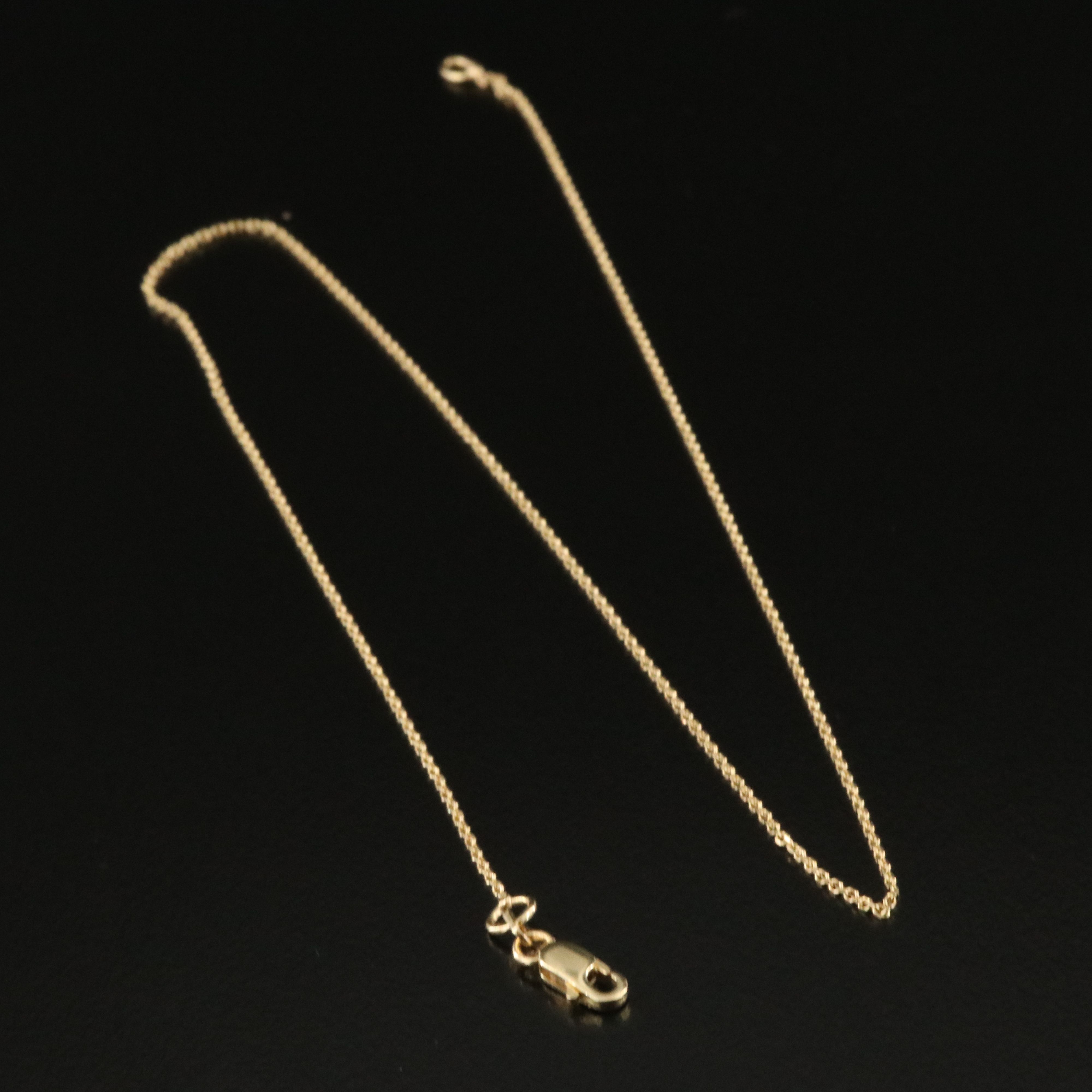 14K Cable Chain Necklace