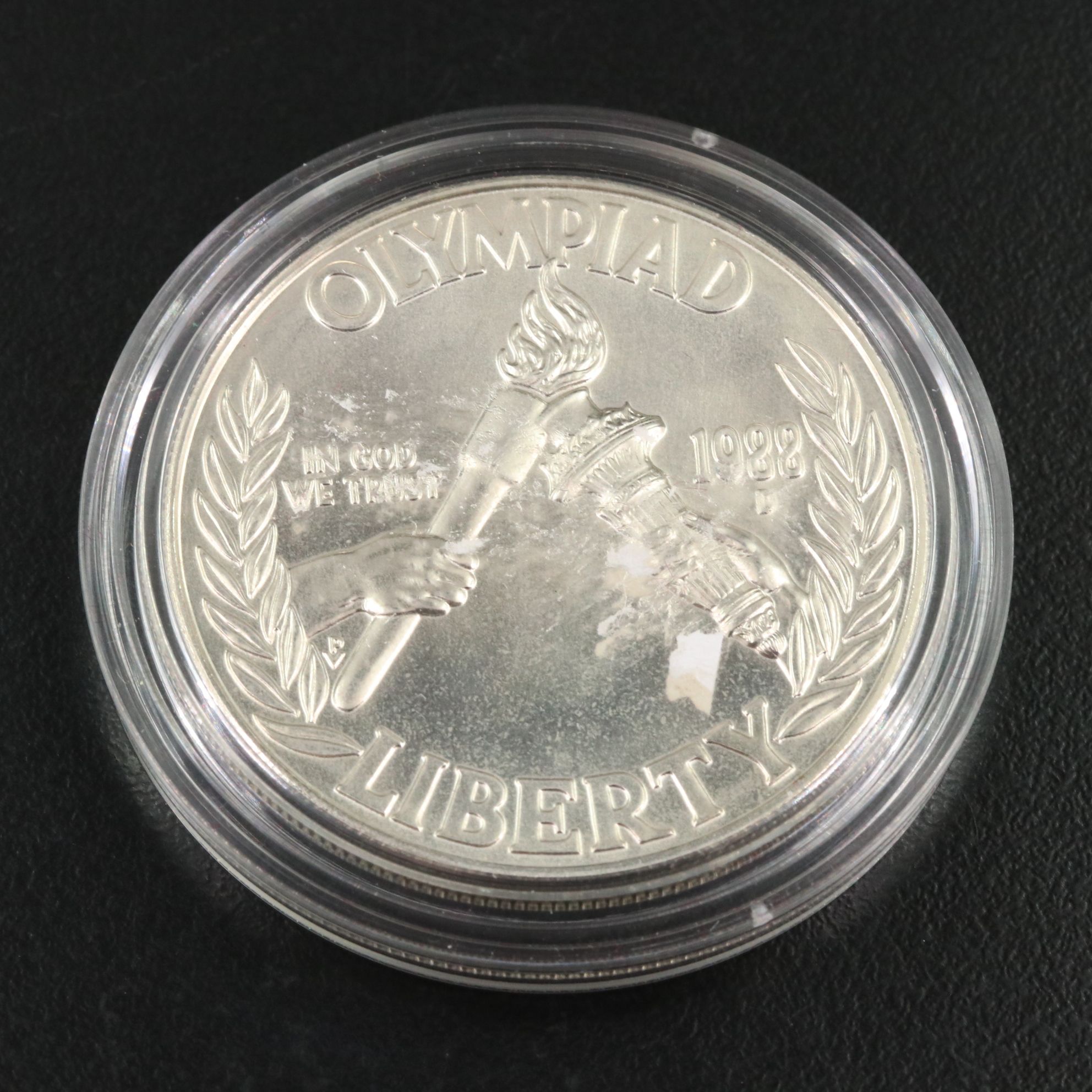 1988 Modern Commemorative Set of Silver and Gold Olympic Coins