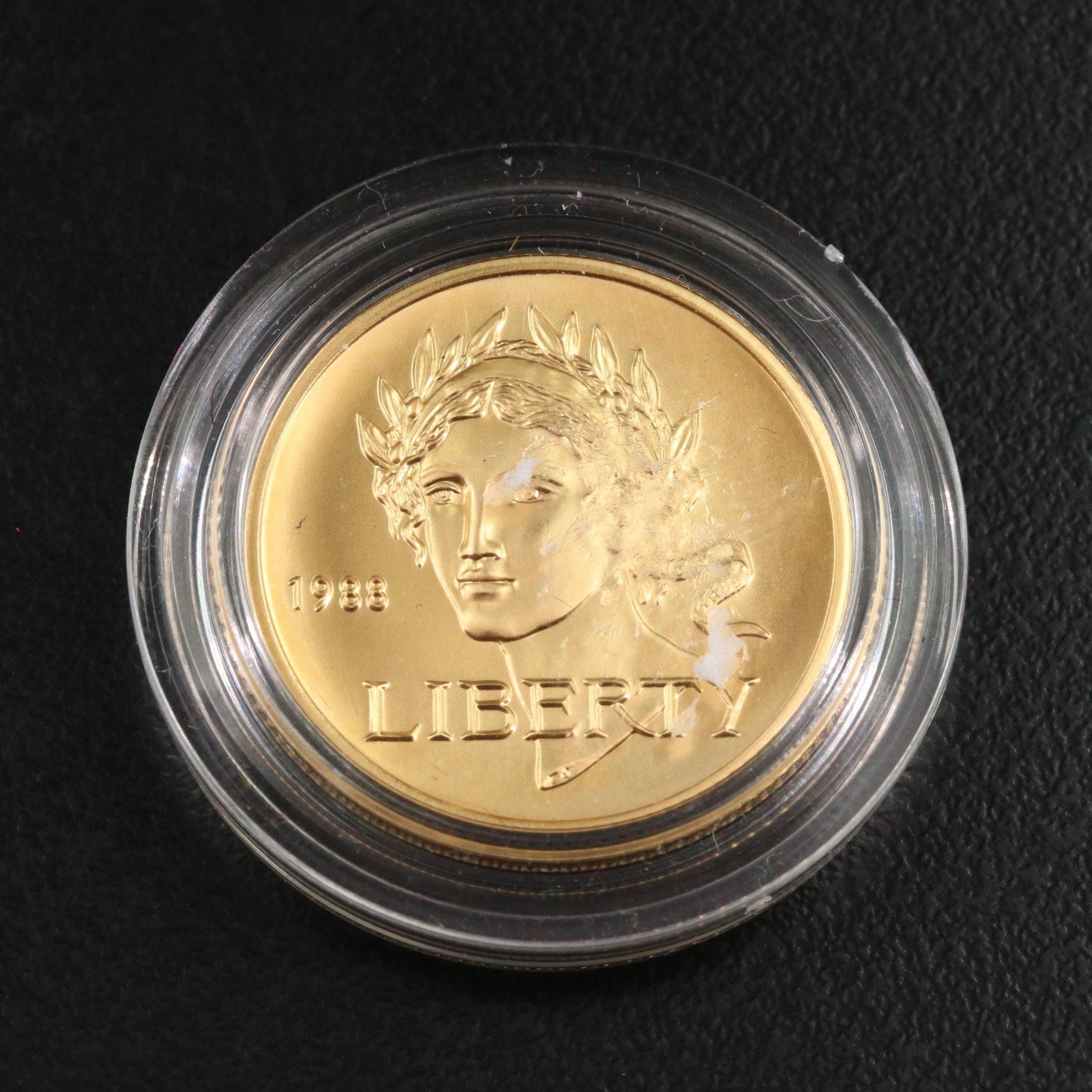 1988 Modern Commemorative Set of Silver and Gold Olympic Coins