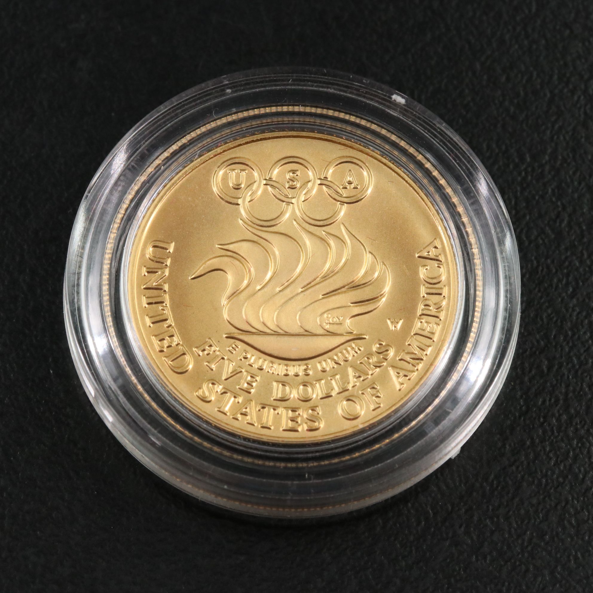 1988 Modern Commemorative Set of Silver and Gold Olympic Coins