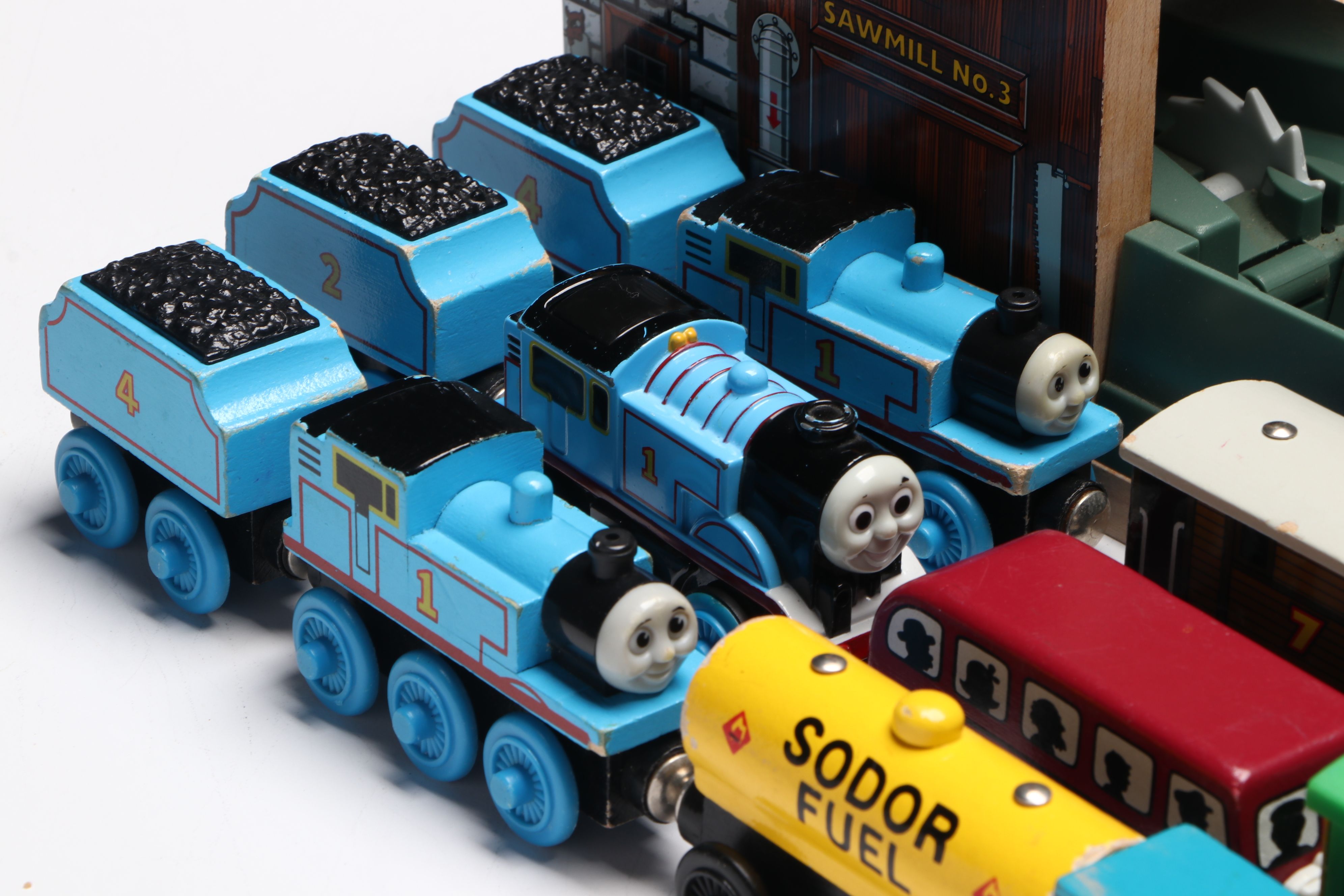 "Thomas the Tank Engine & Friends" with Wooden Tracks and Other Accessories