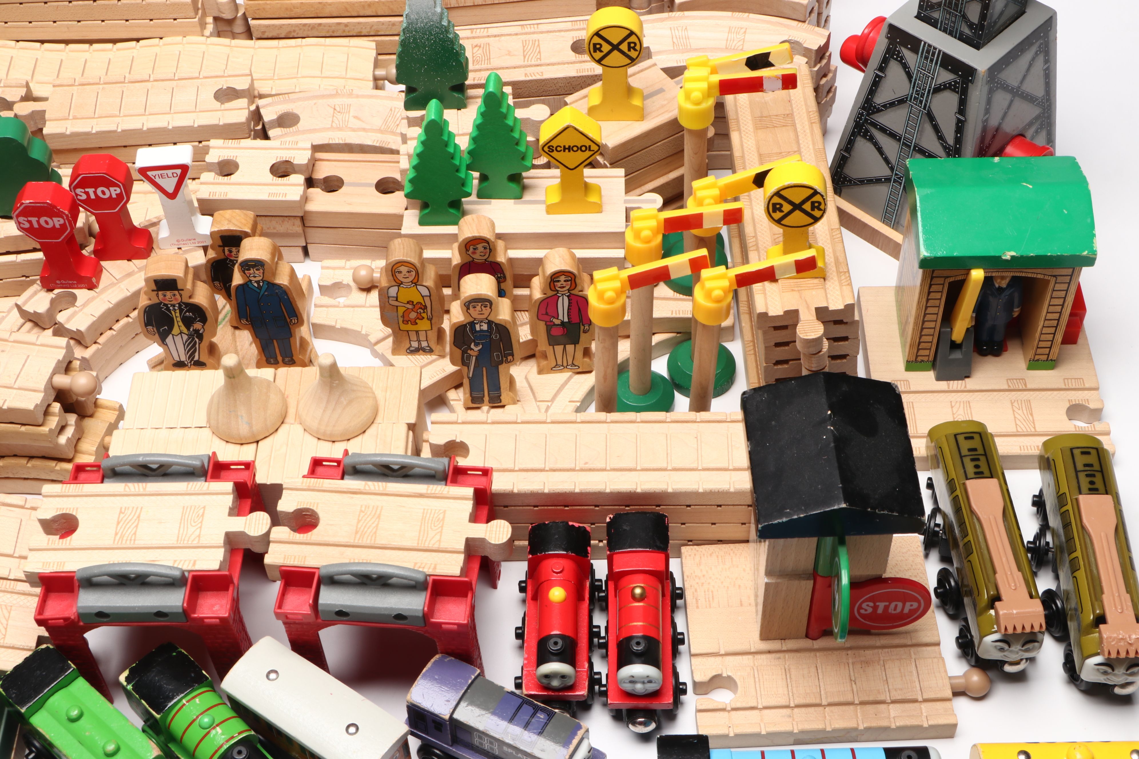 "Thomas the Tank Engine & Friends" with Wooden Tracks and Other Accessories