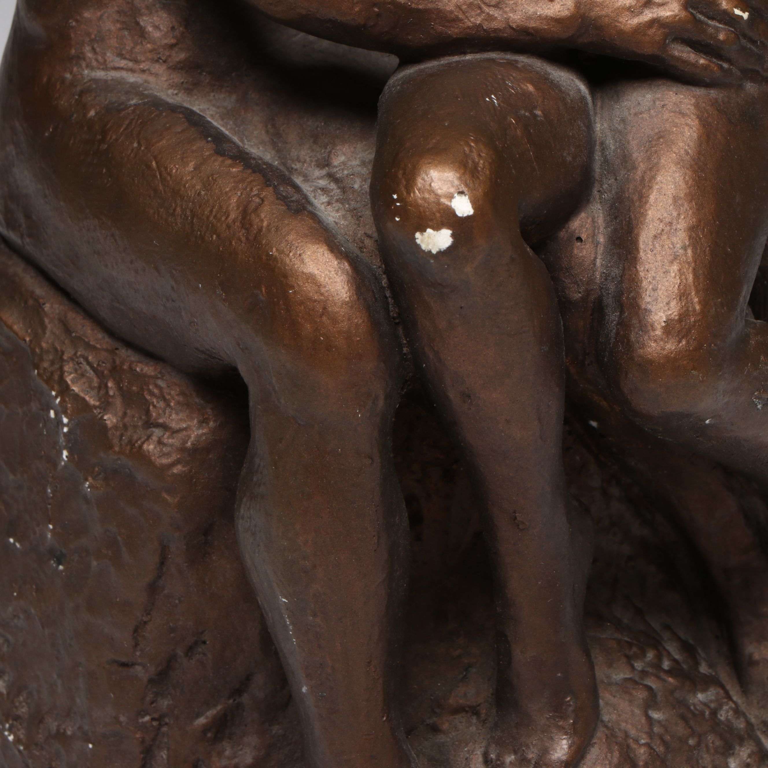 Austin Productions After Auguste Rodin "The Kiss" Plaster Sculpture