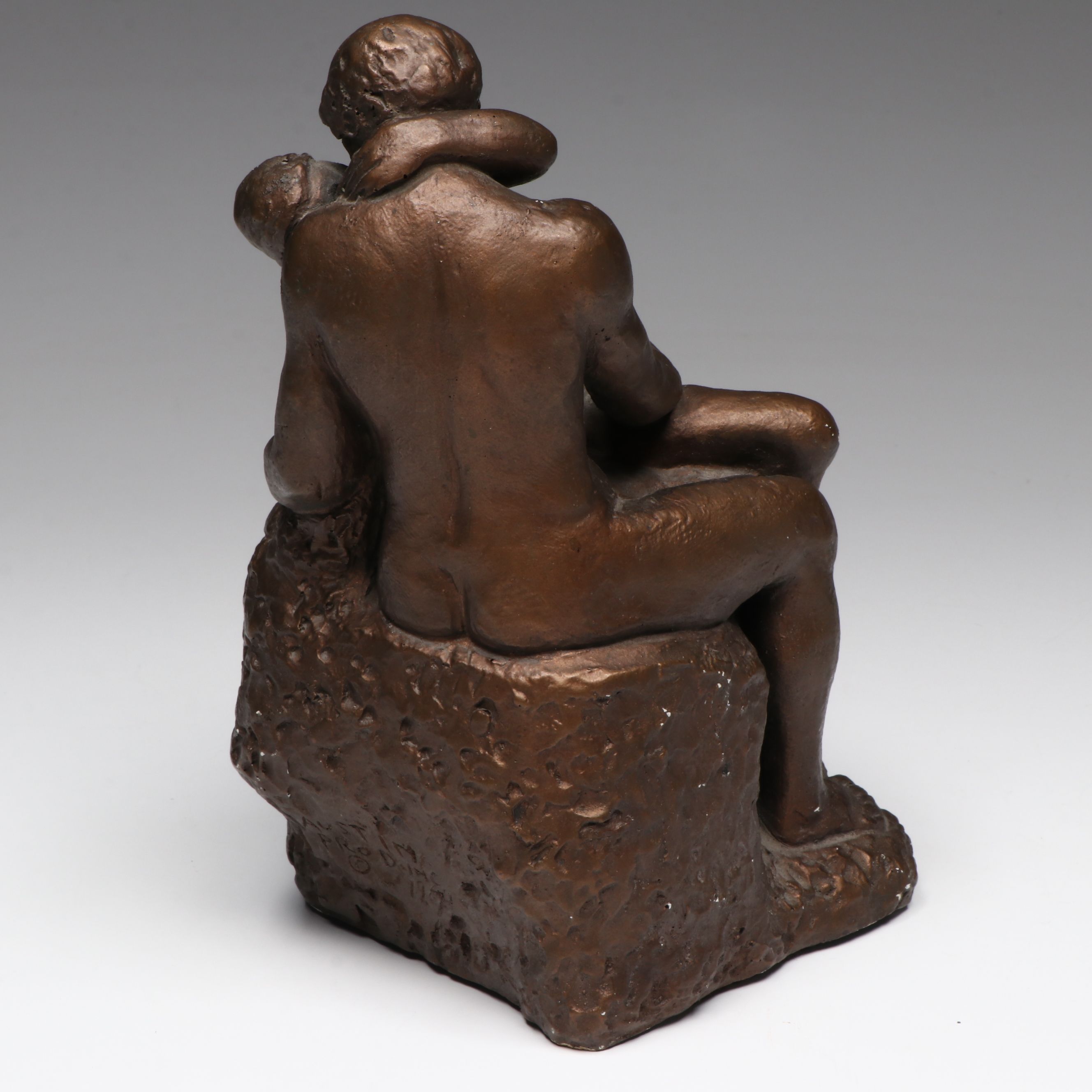 Austin Productions After Auguste Rodin "The Kiss" Plaster Sculpture