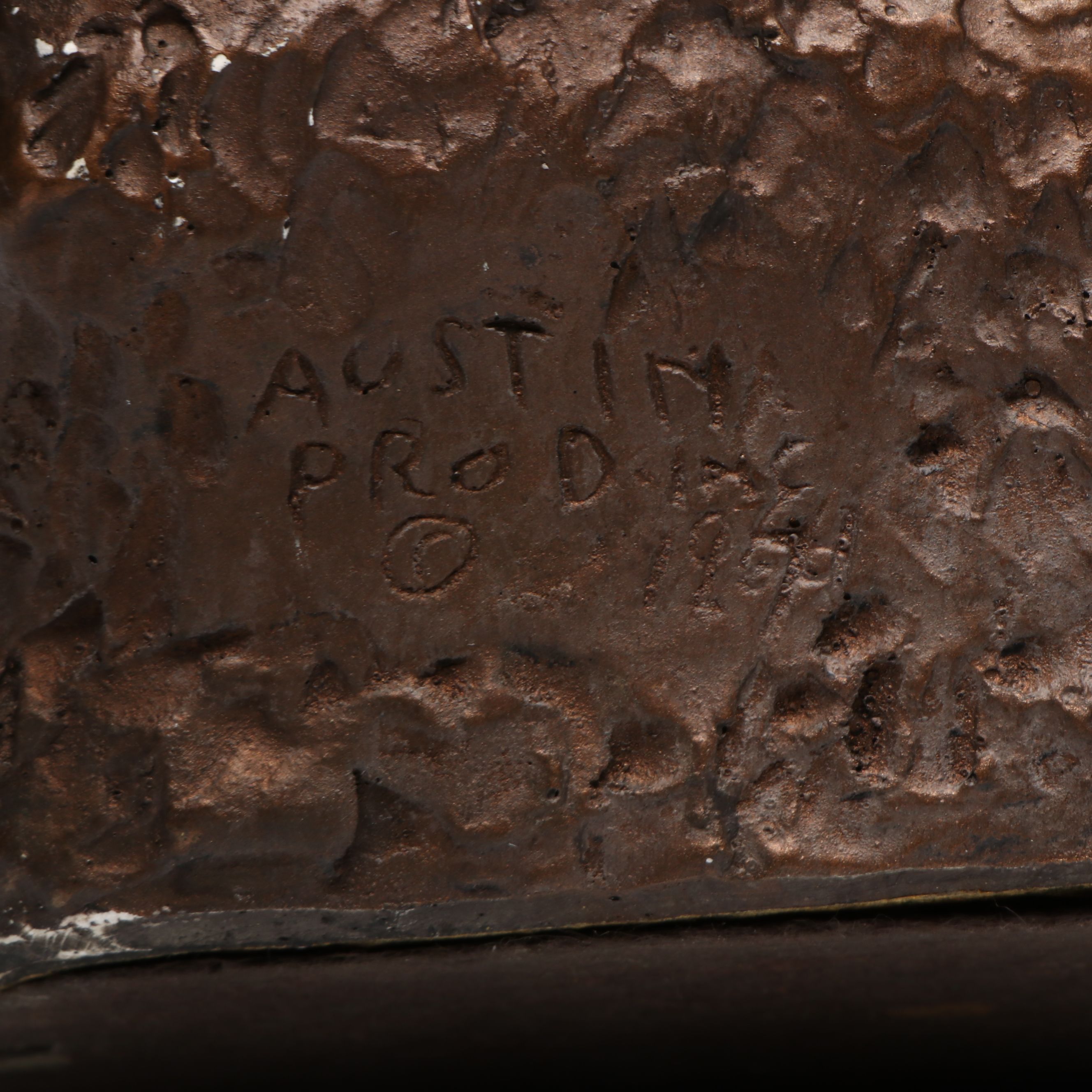 Austin Productions After Auguste Rodin "The Kiss" Plaster Sculpture