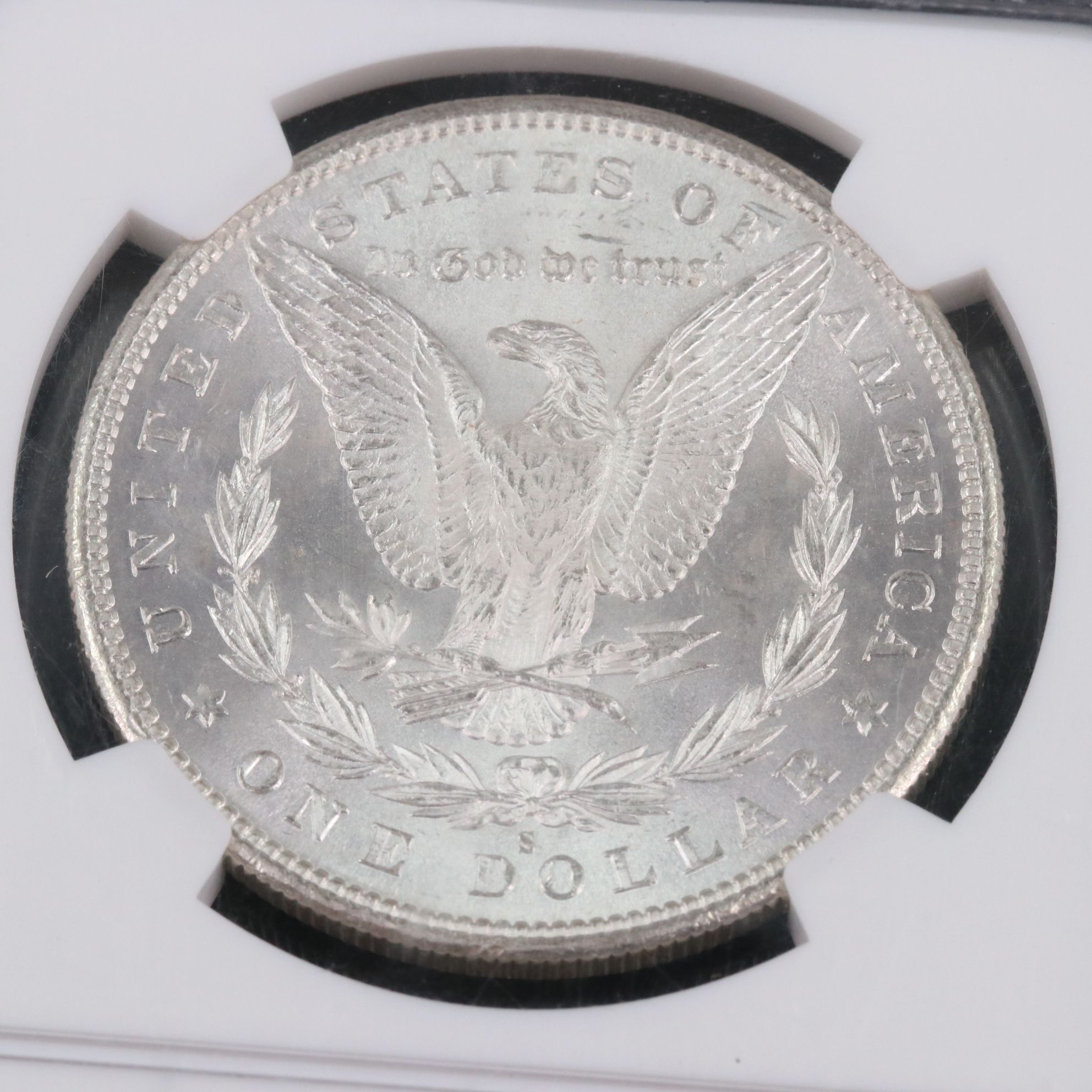 NGC MS63 1881-S Morgan Silver Dollar